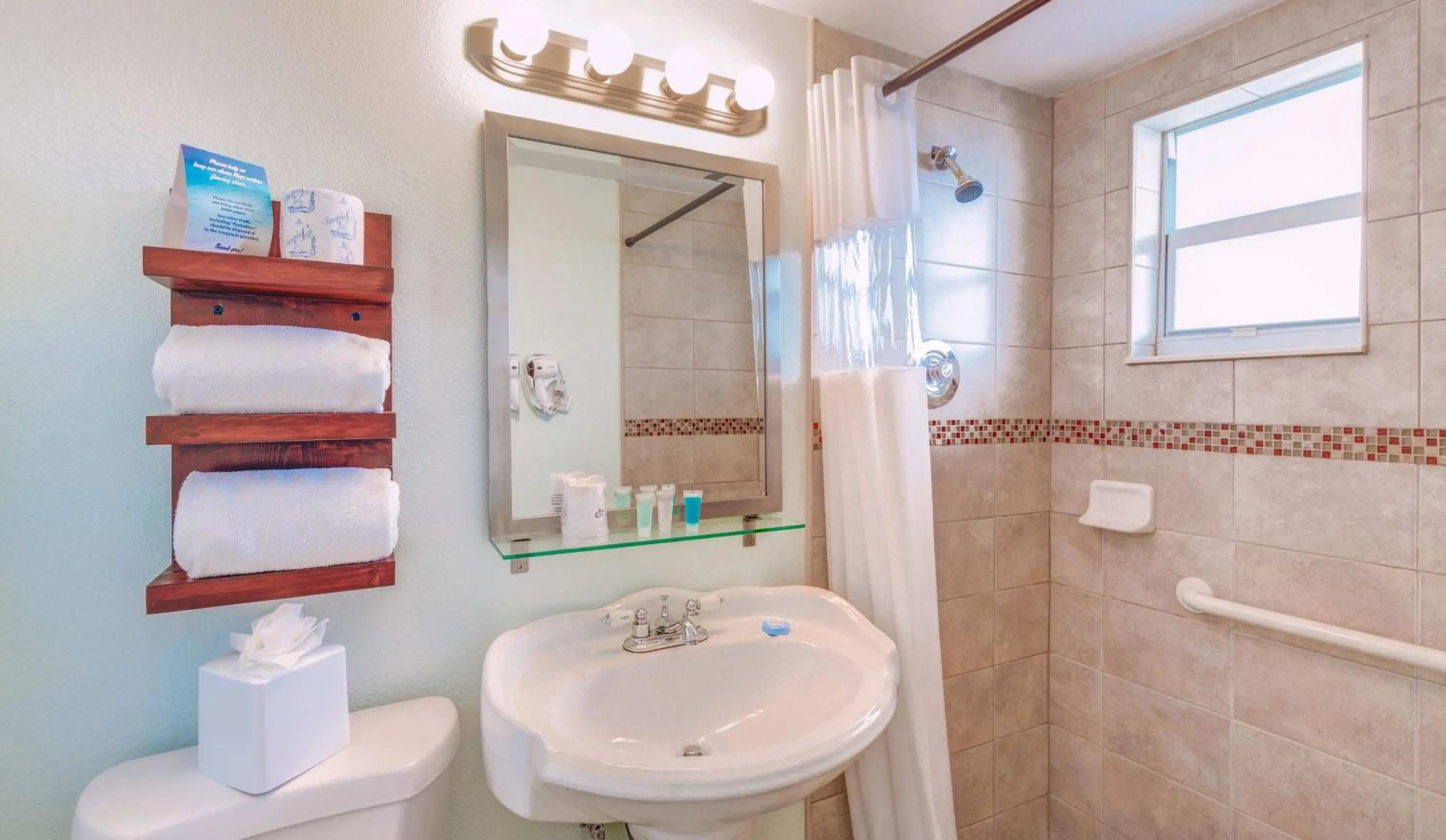 Bathroom in Creekside Inn