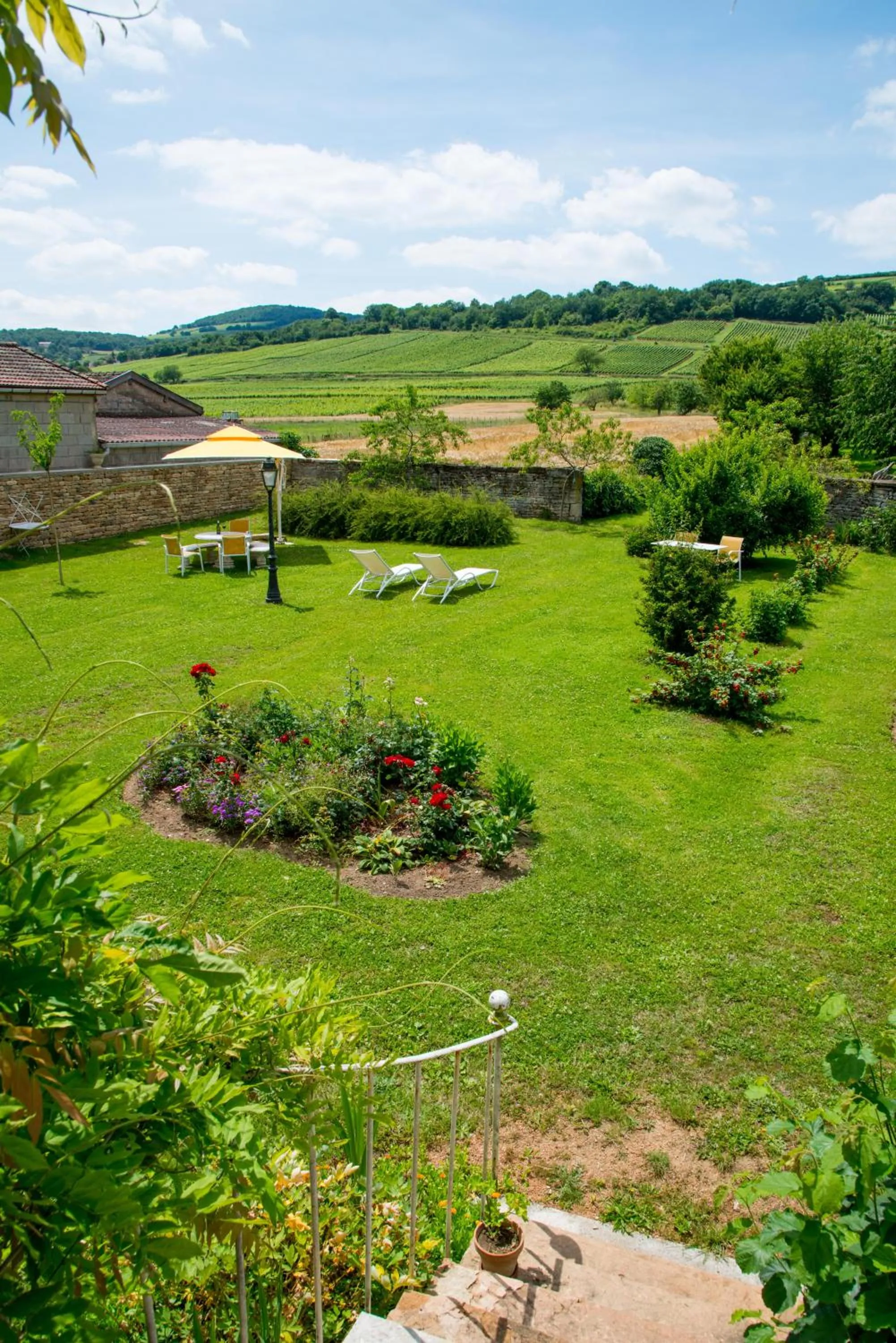 Garden in Le Logis D'Azé