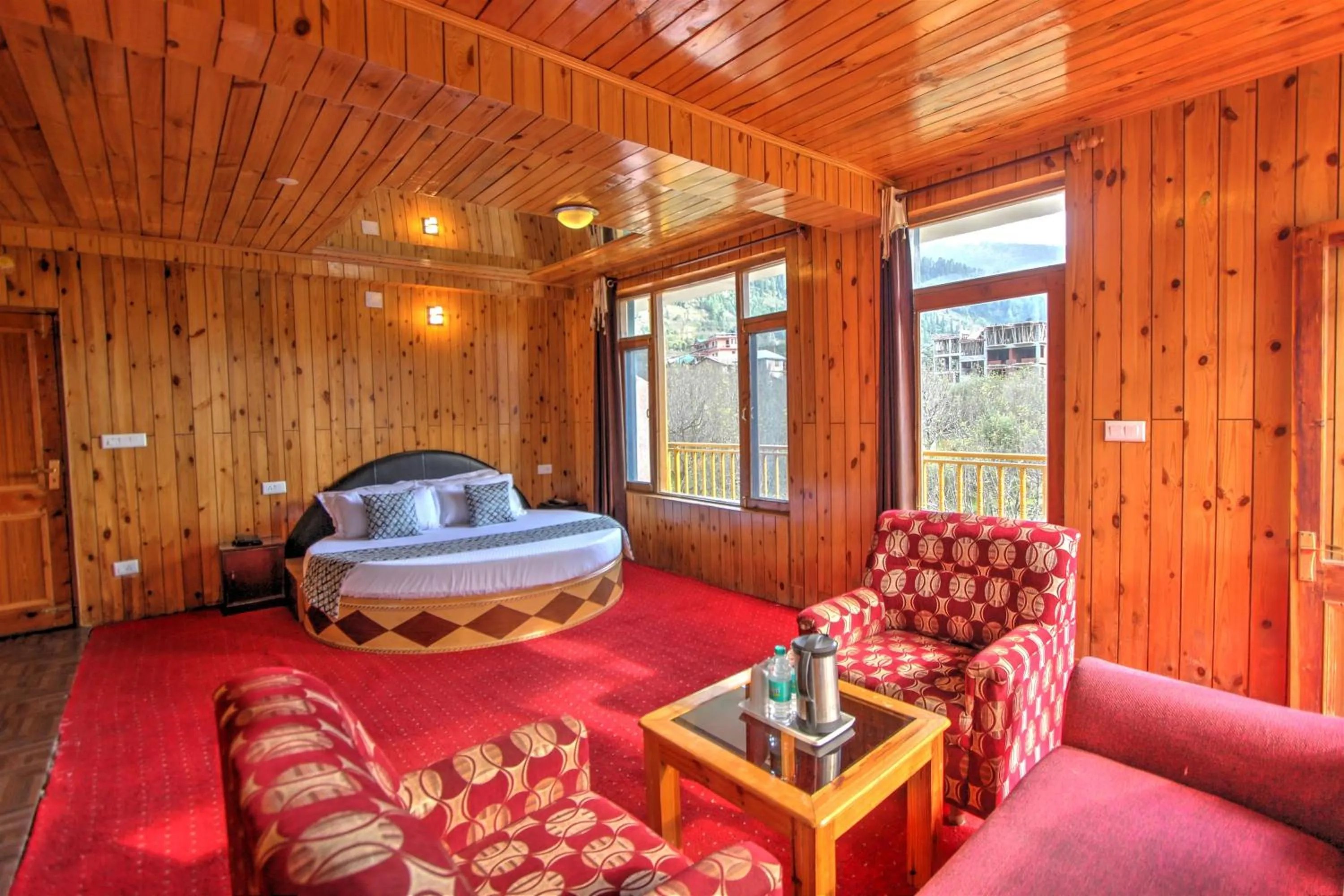 Bedroom, Bed in Hotel Mountain face by Snow City Hotels