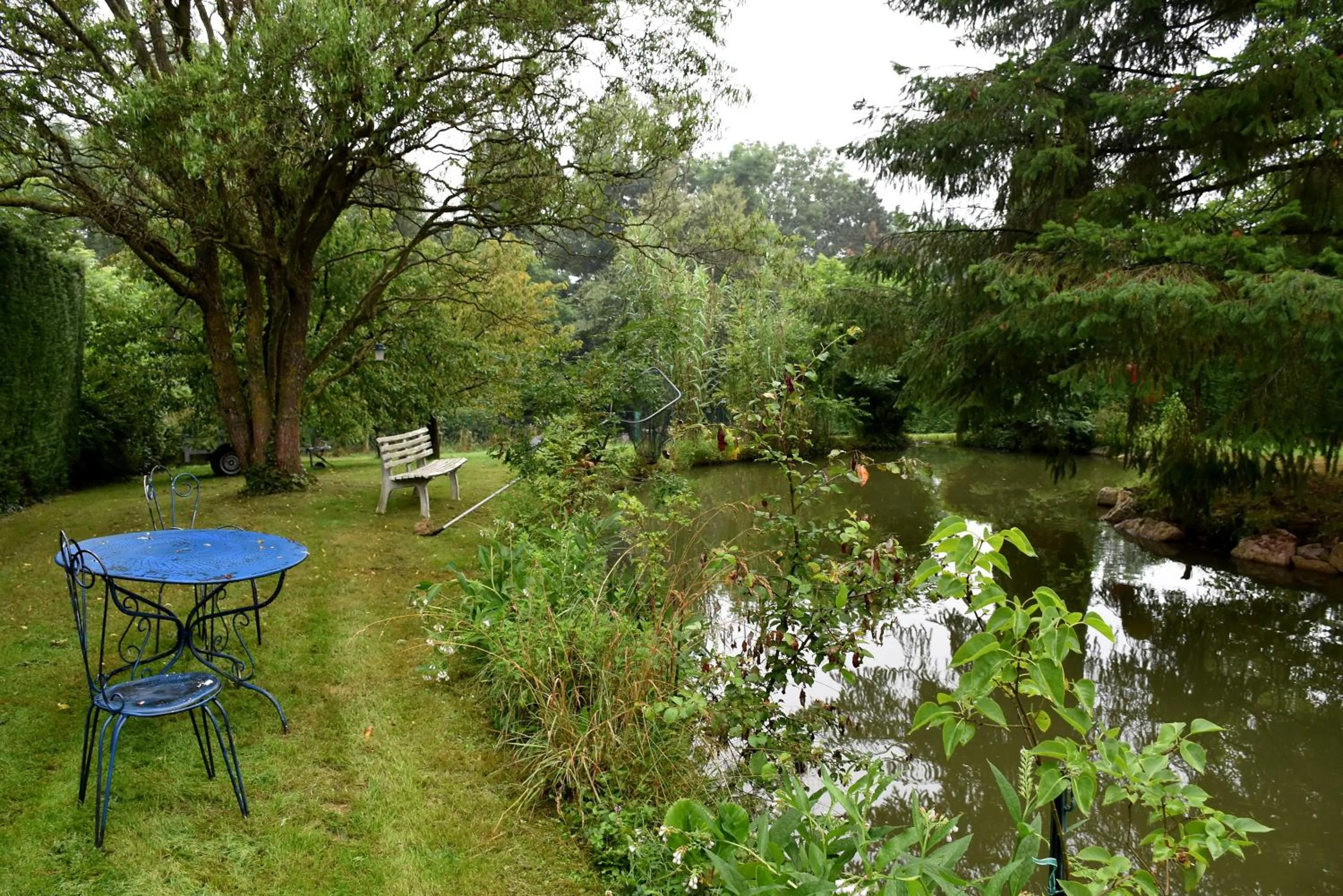 Garden in La mare aux canards