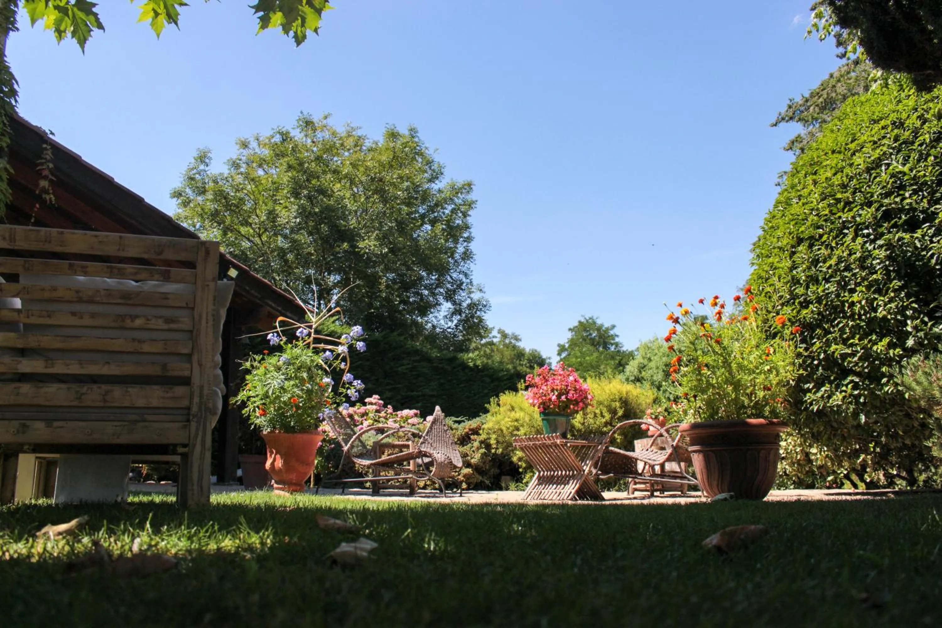 Patio in La mare aux canards