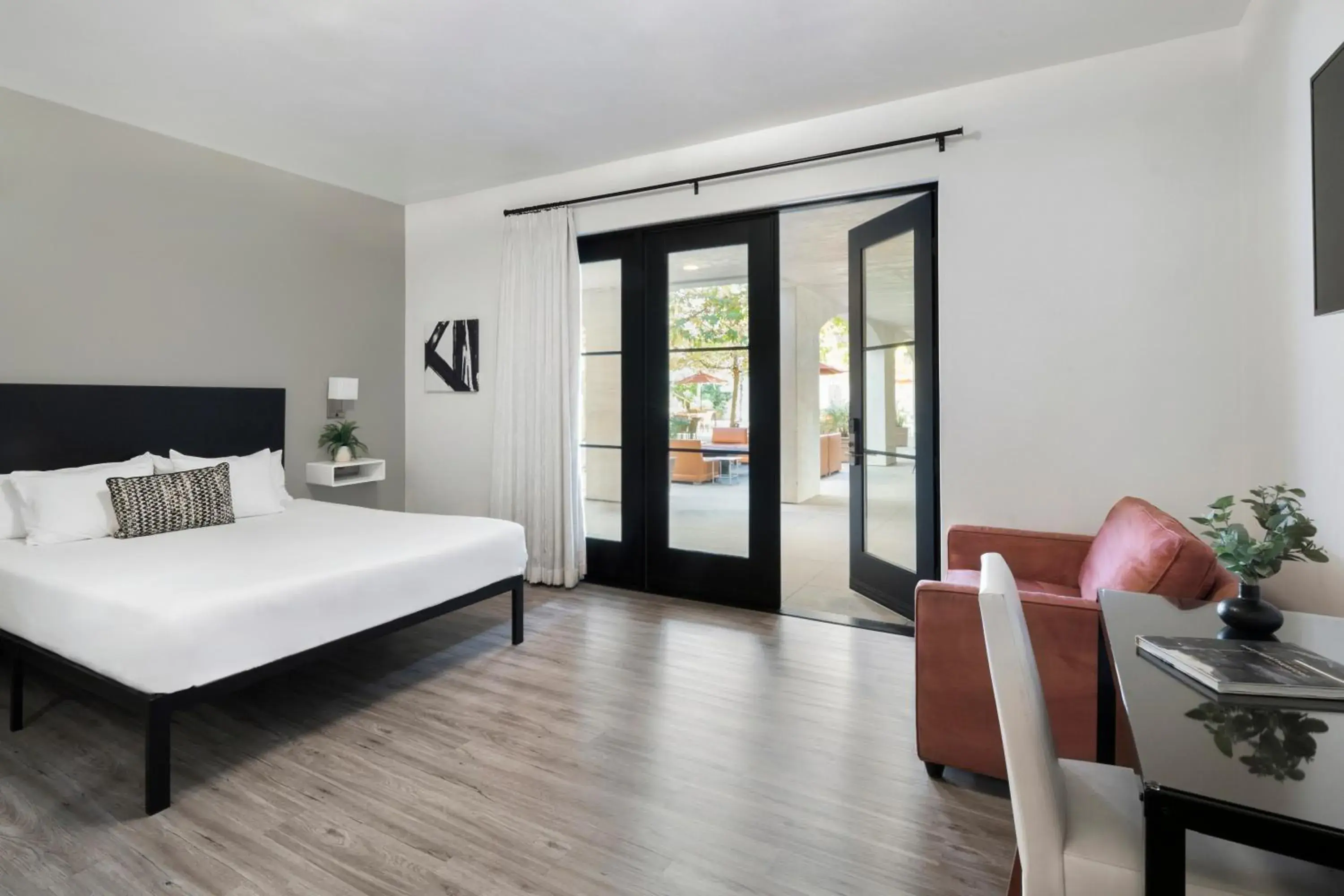 Courtyard King + Twin (ADA) in Hotel Casa 425 + Lounge, A Four Sisters Inn Courtyard King + Twin (ADA) in Hotel Casa 425 + Lounge, A Four Sisters Inn