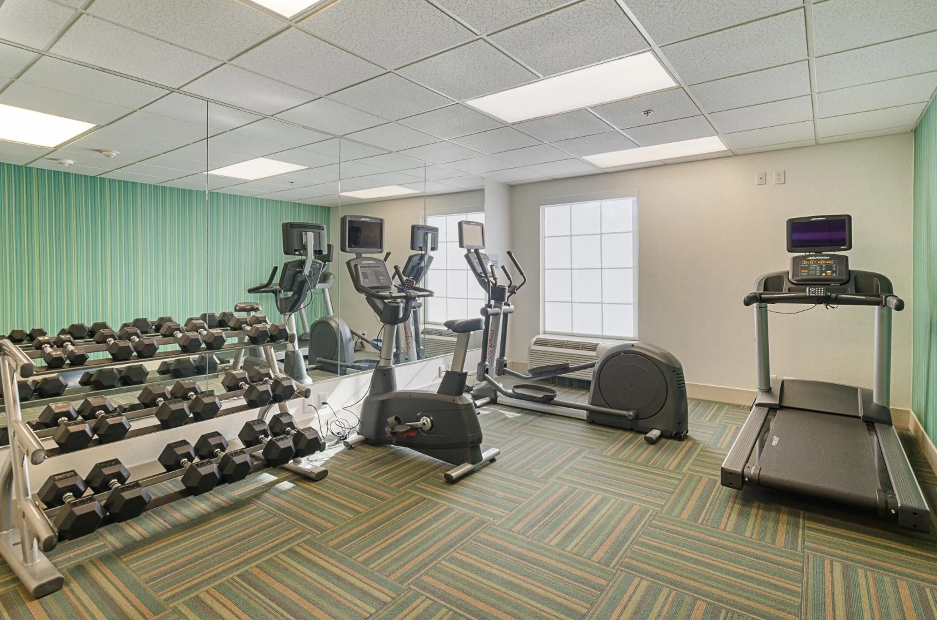 Fitness centre/facilities in Holiday Inn Express Lexington by IHG