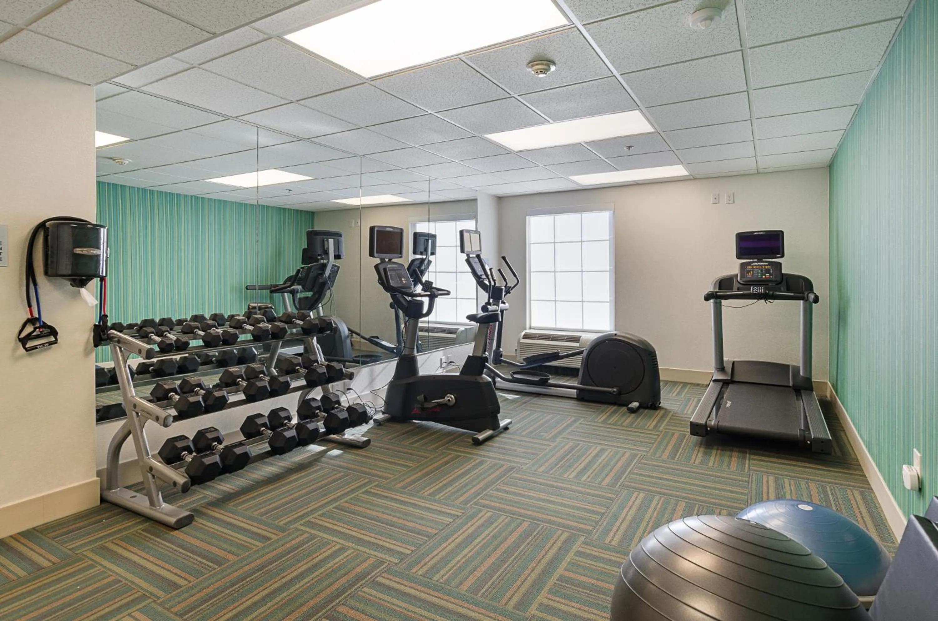 Fitness centre/facilities in Holiday Inn Express Lexington by IHG