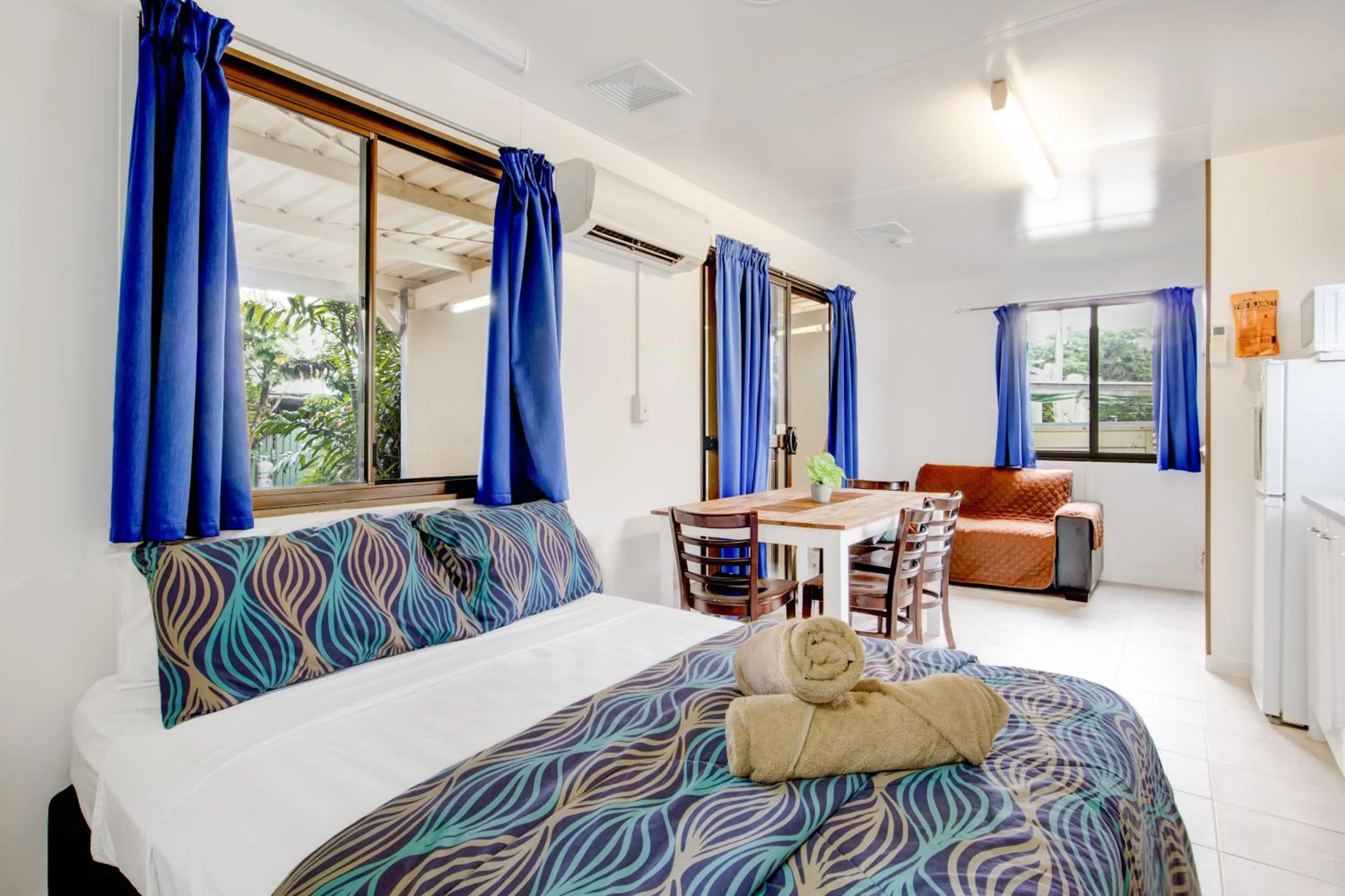 Bed in Kurrimine Beach Holiday Park