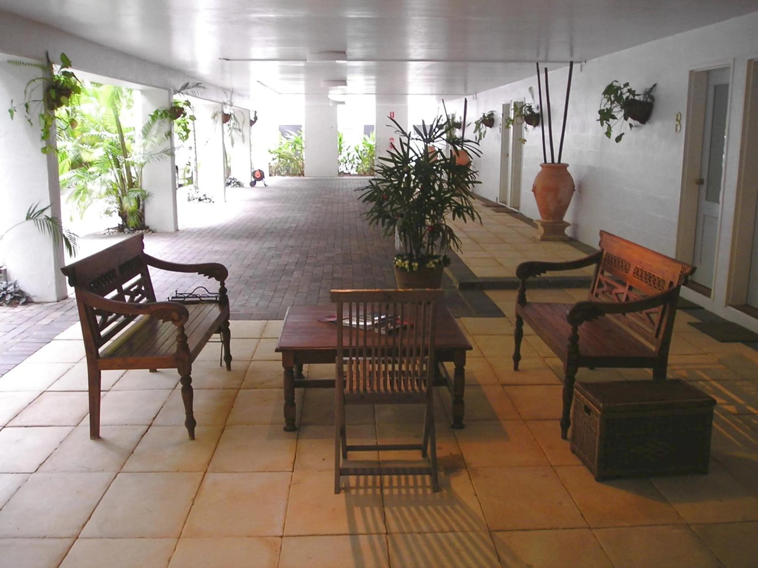 Lobby or reception in Coral Sea Villas