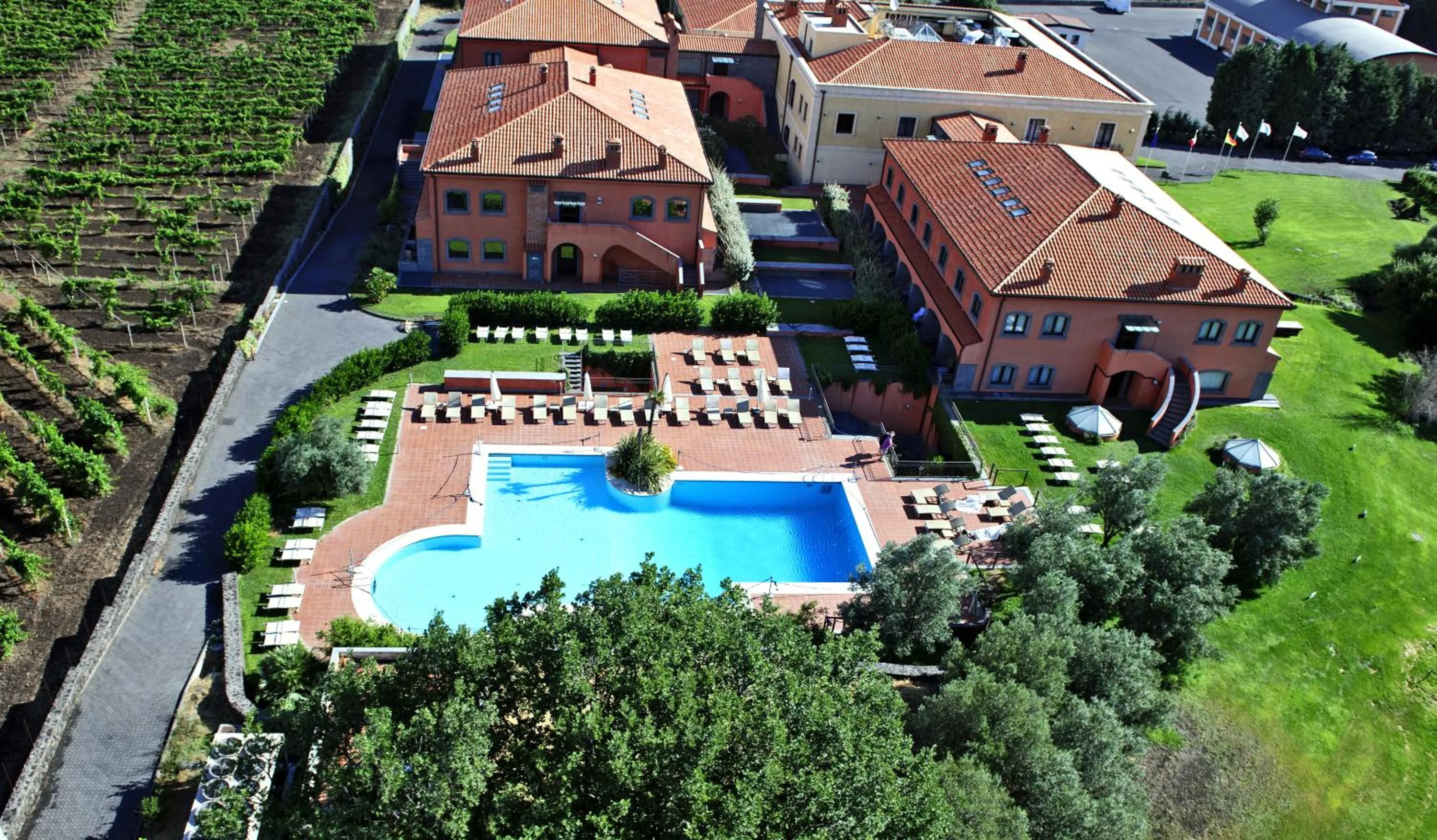 Bird's eye view in Picciolo Etna Golf Resort & Spa, Curio Collection by Hilton