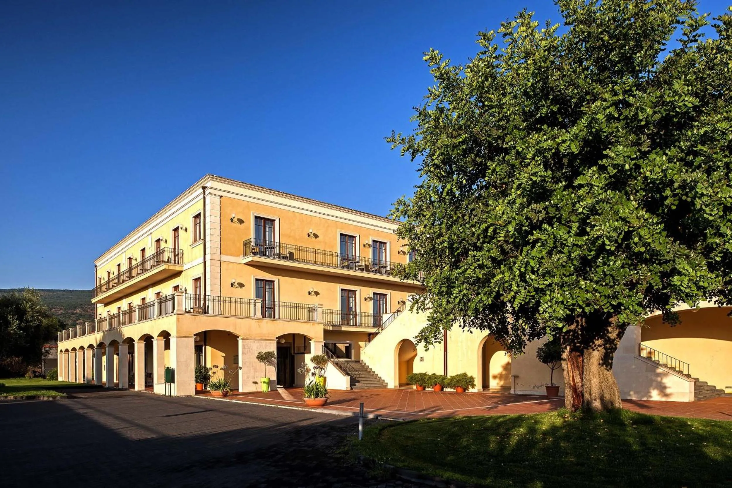 Facade/entrance in Picciolo Etna Golf Resort & Spa, Curio Collection by Hilton