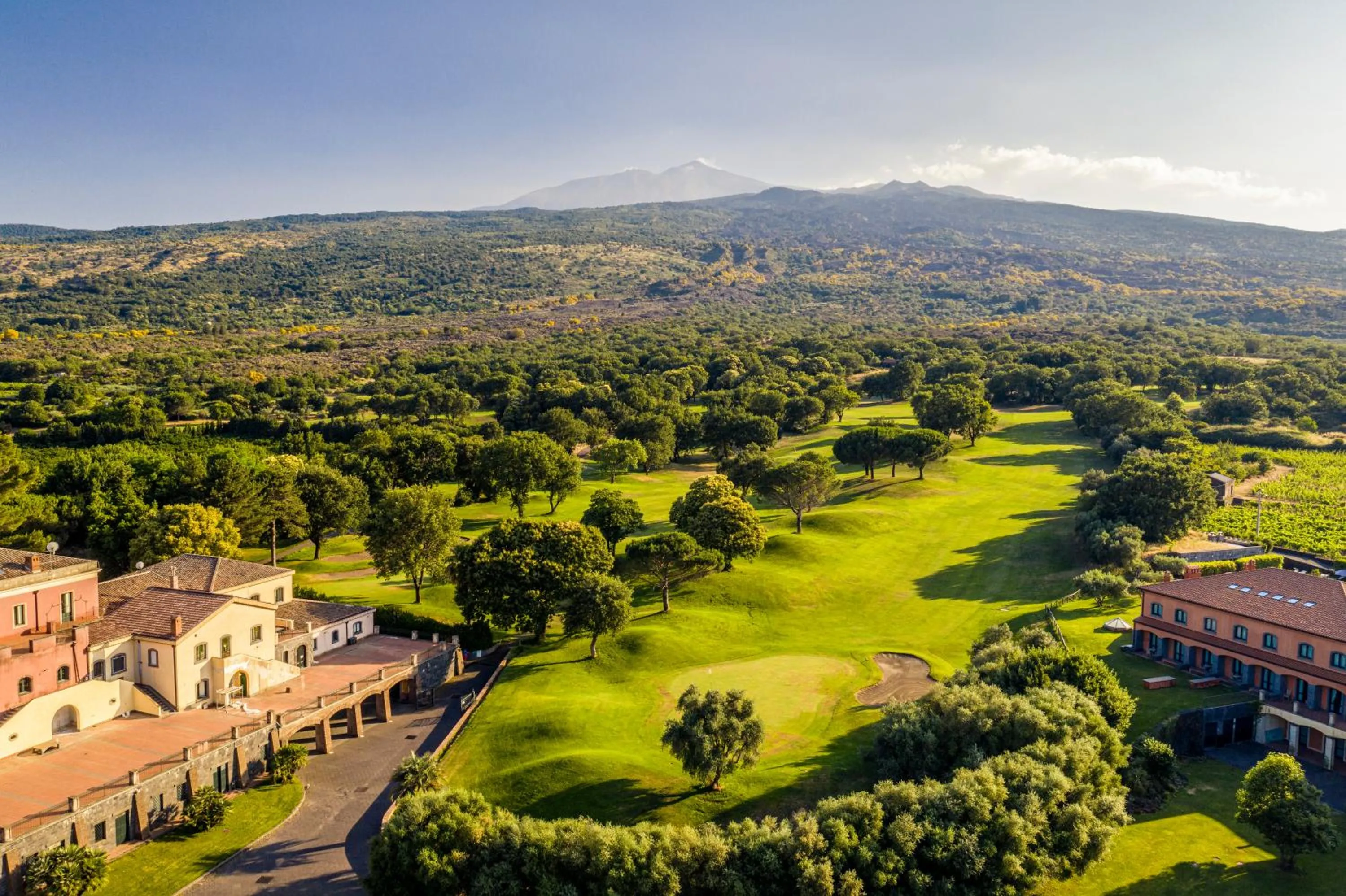 Bird's eye view in Picciolo Etna Golf Resort & Spa, Curio Collection by Hilton