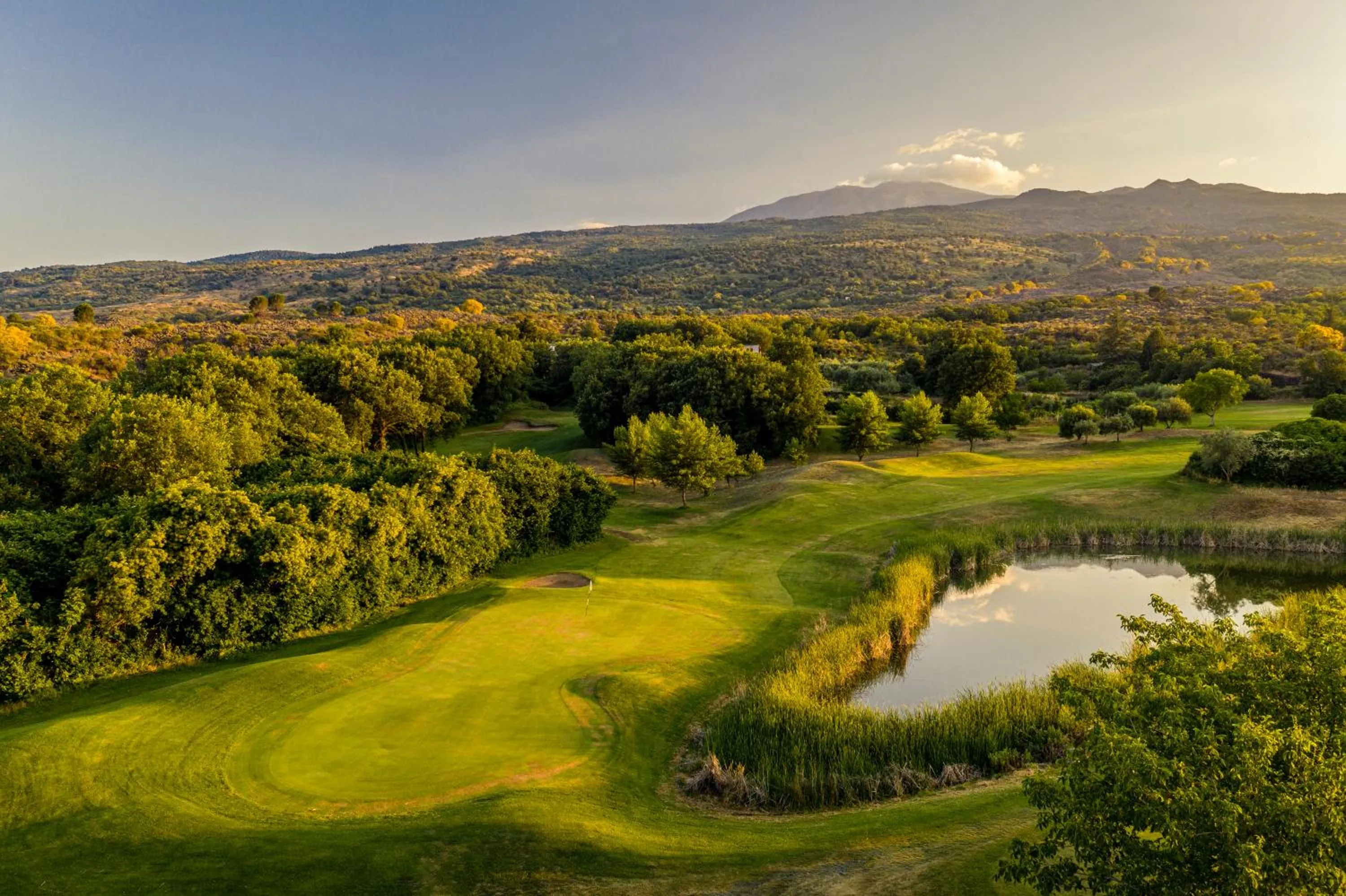 Bird's eye view in Picciolo Etna Golf Resort & Spa, Curio Collection by Hilton