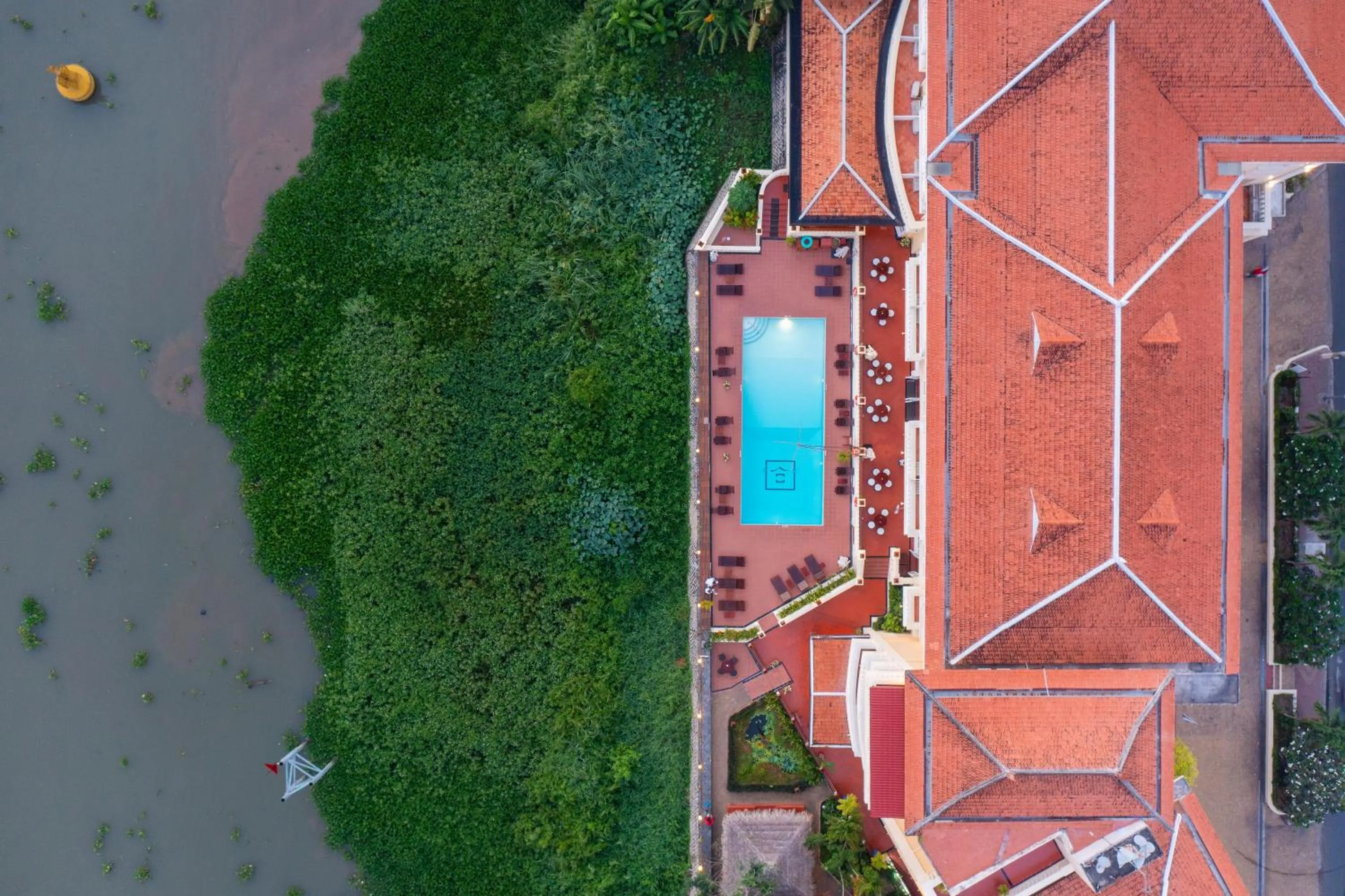 Property building in Victoria Chau Doc Hotel