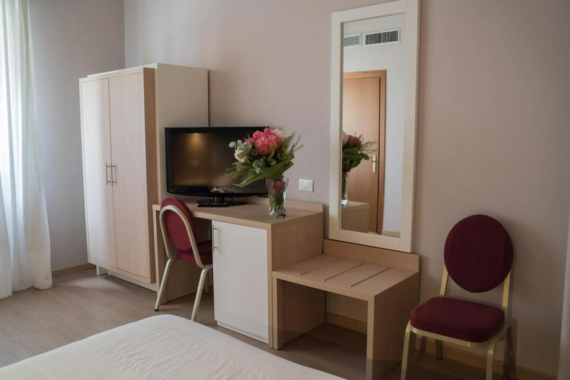 Bed in Hotel Mediterraneo