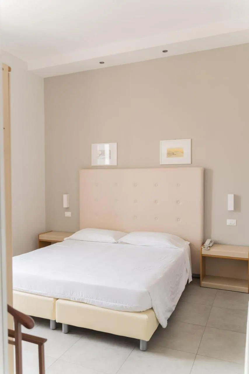 Bed in Hotel Mediterraneo