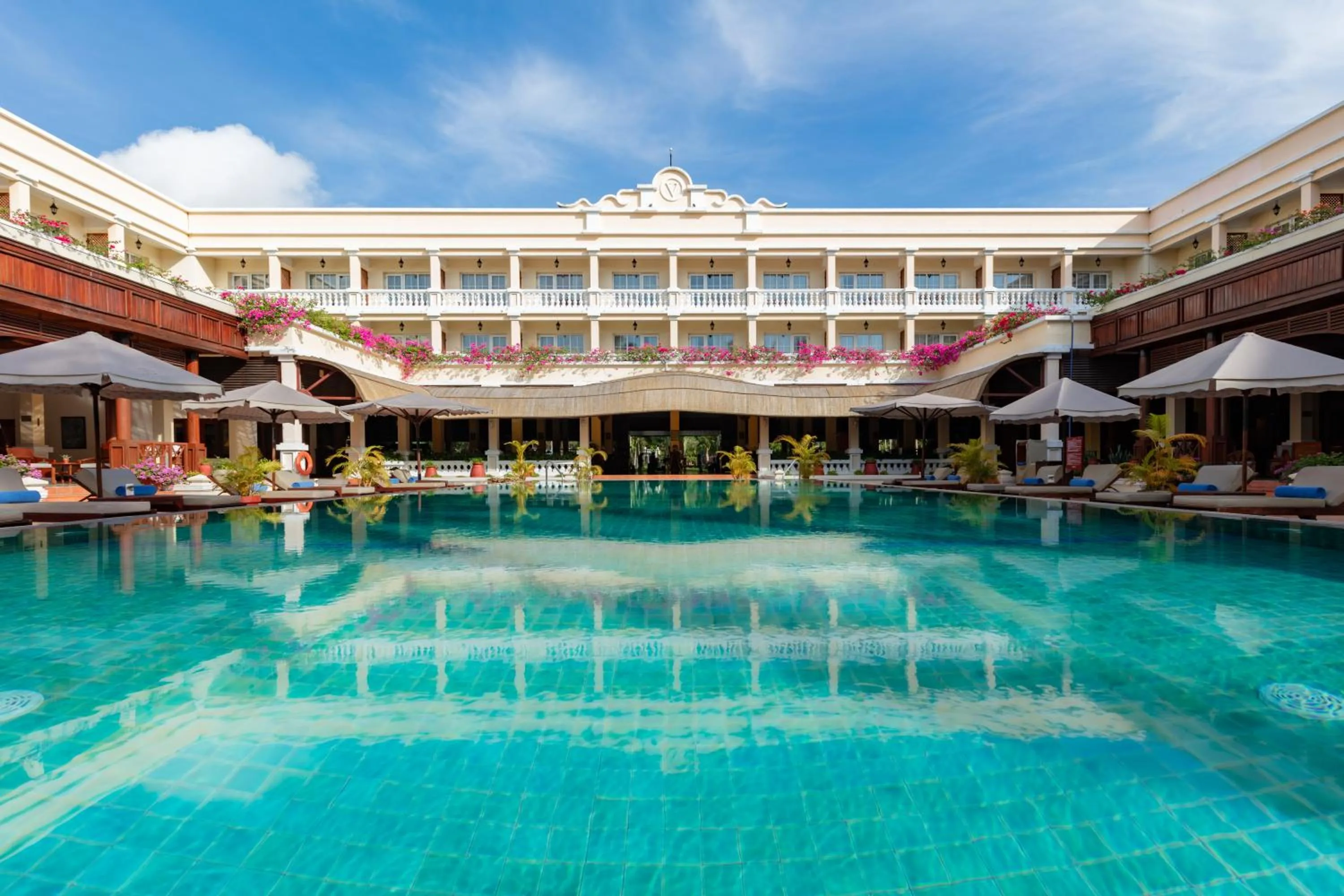 Swimming pool in Victoria Can Tho Resort