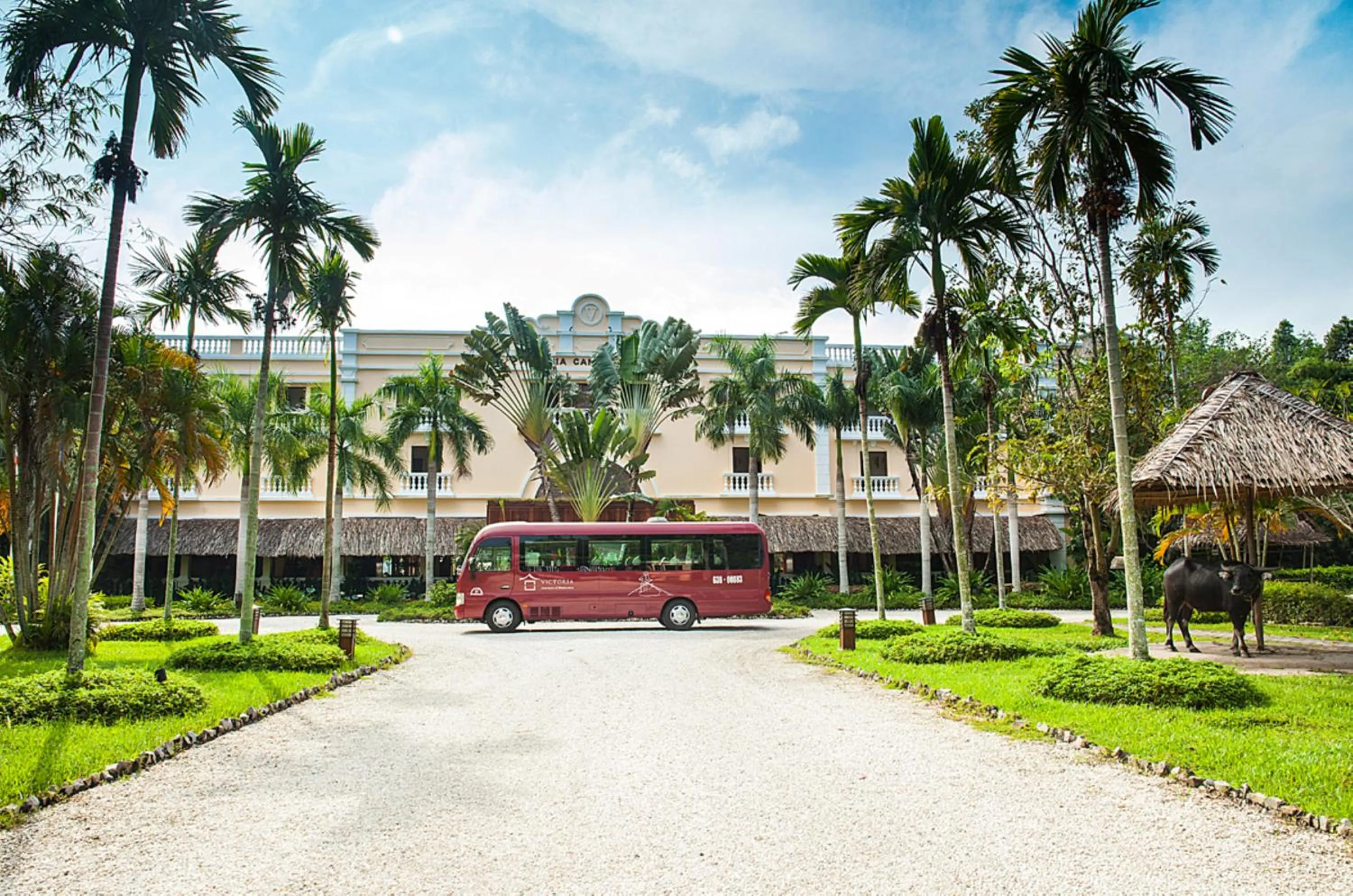 shuttle in Victoria Can Tho Resort