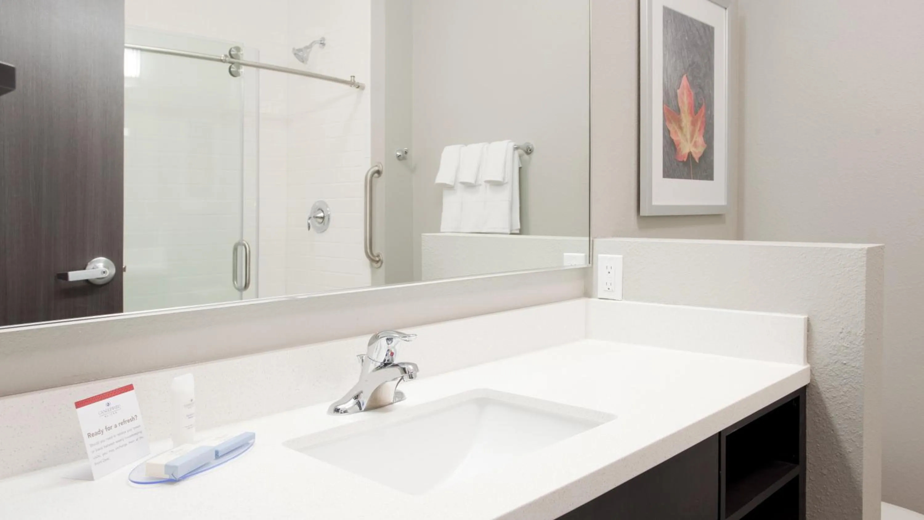 Bathroom in Candlewood Suites Grand Island by IHG