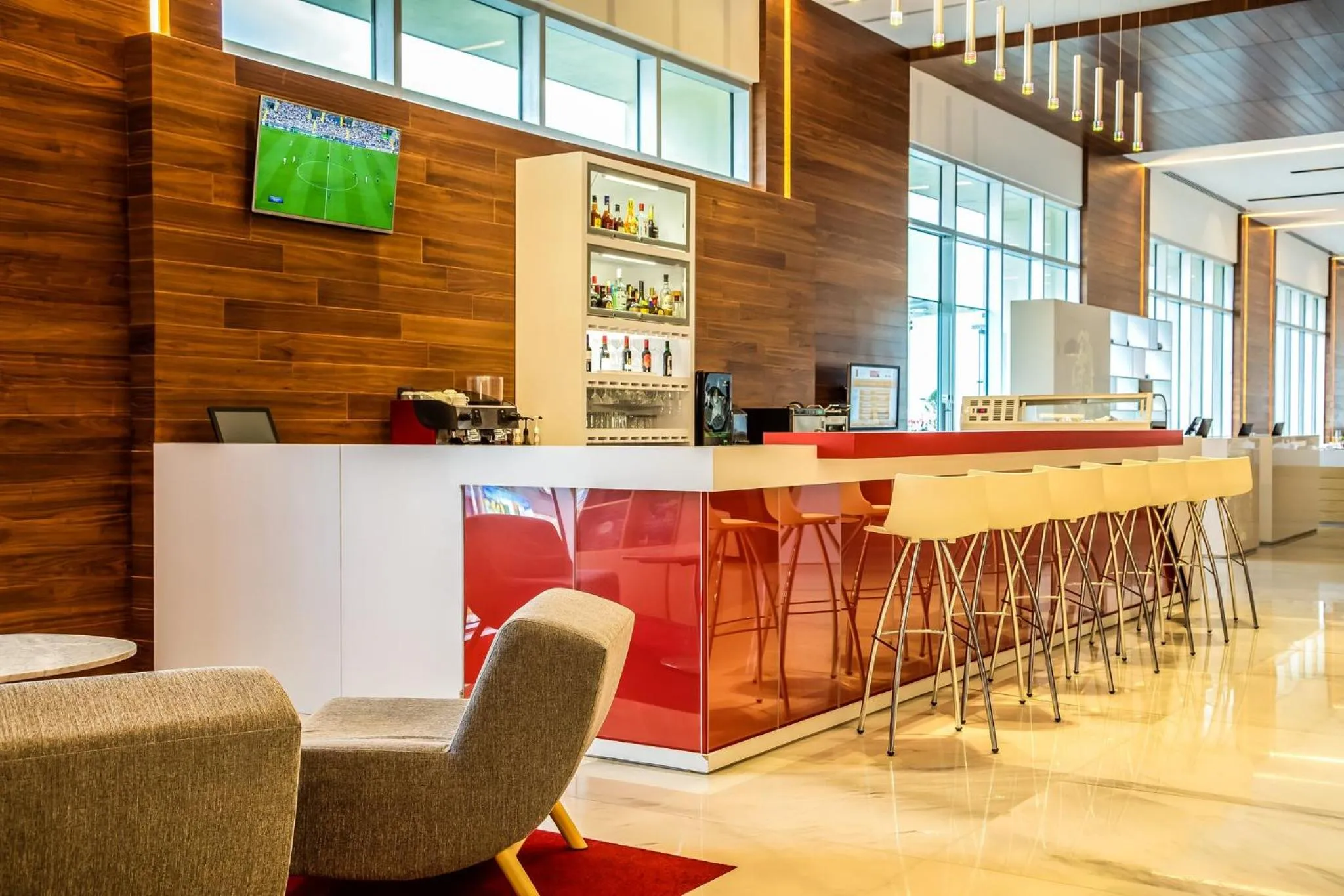 Lounge or bar in Fiesta Inn Pachuca Gran Patio