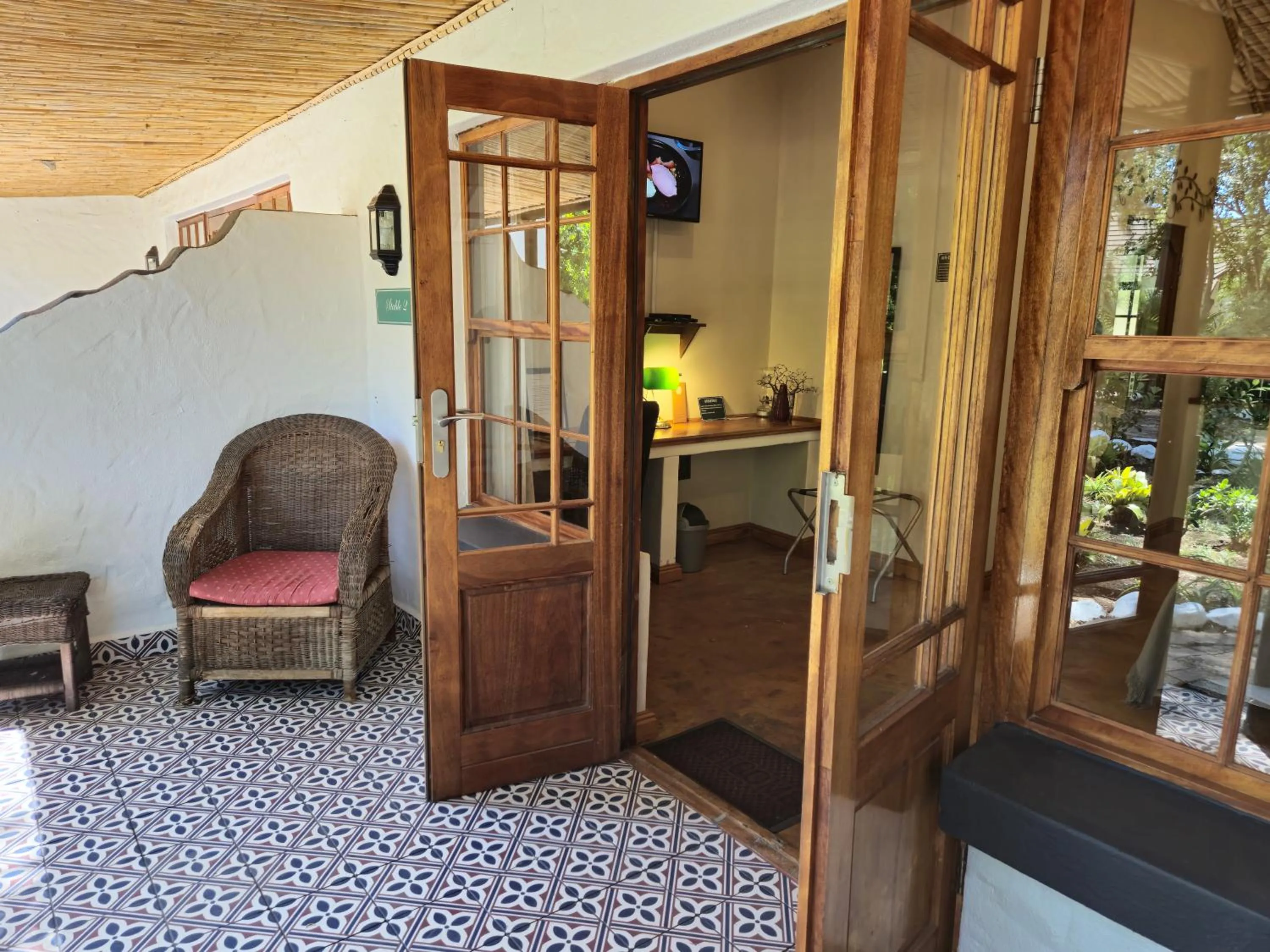 Patio in De Leeuwenhof Estate