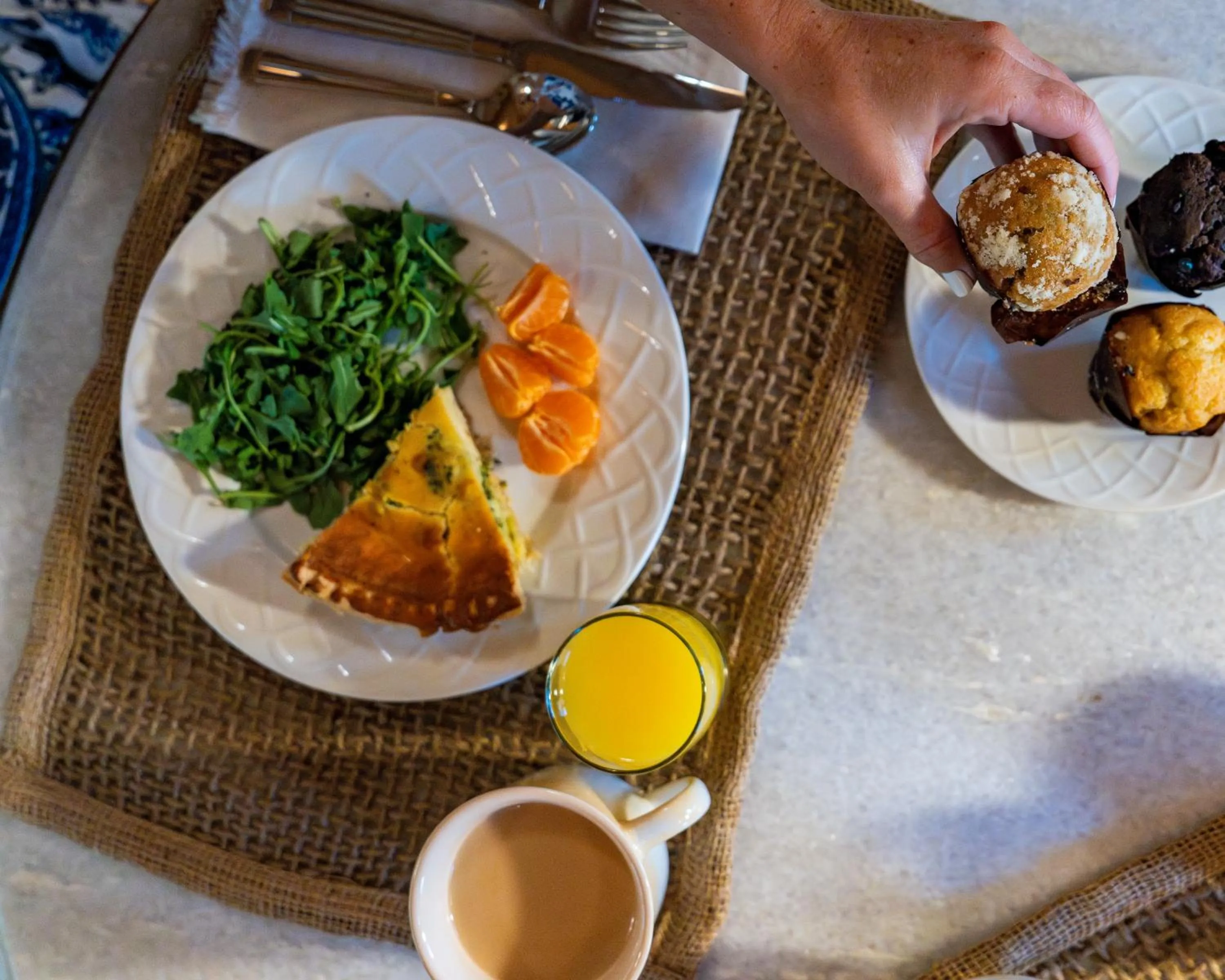 Breakfast in Inn at Silver Maple Farm