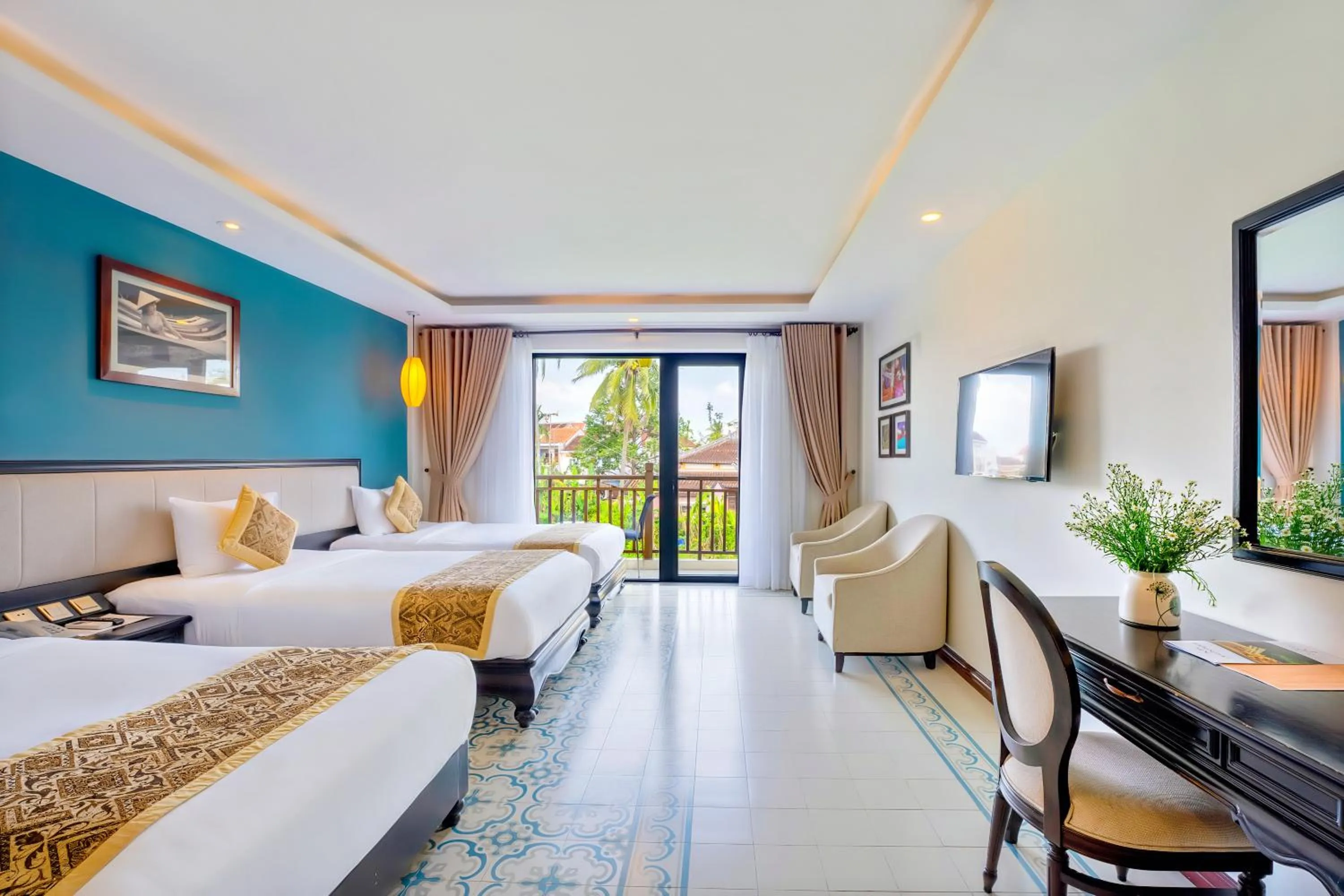 Bedroom, Bed in Silkotel Hoi An