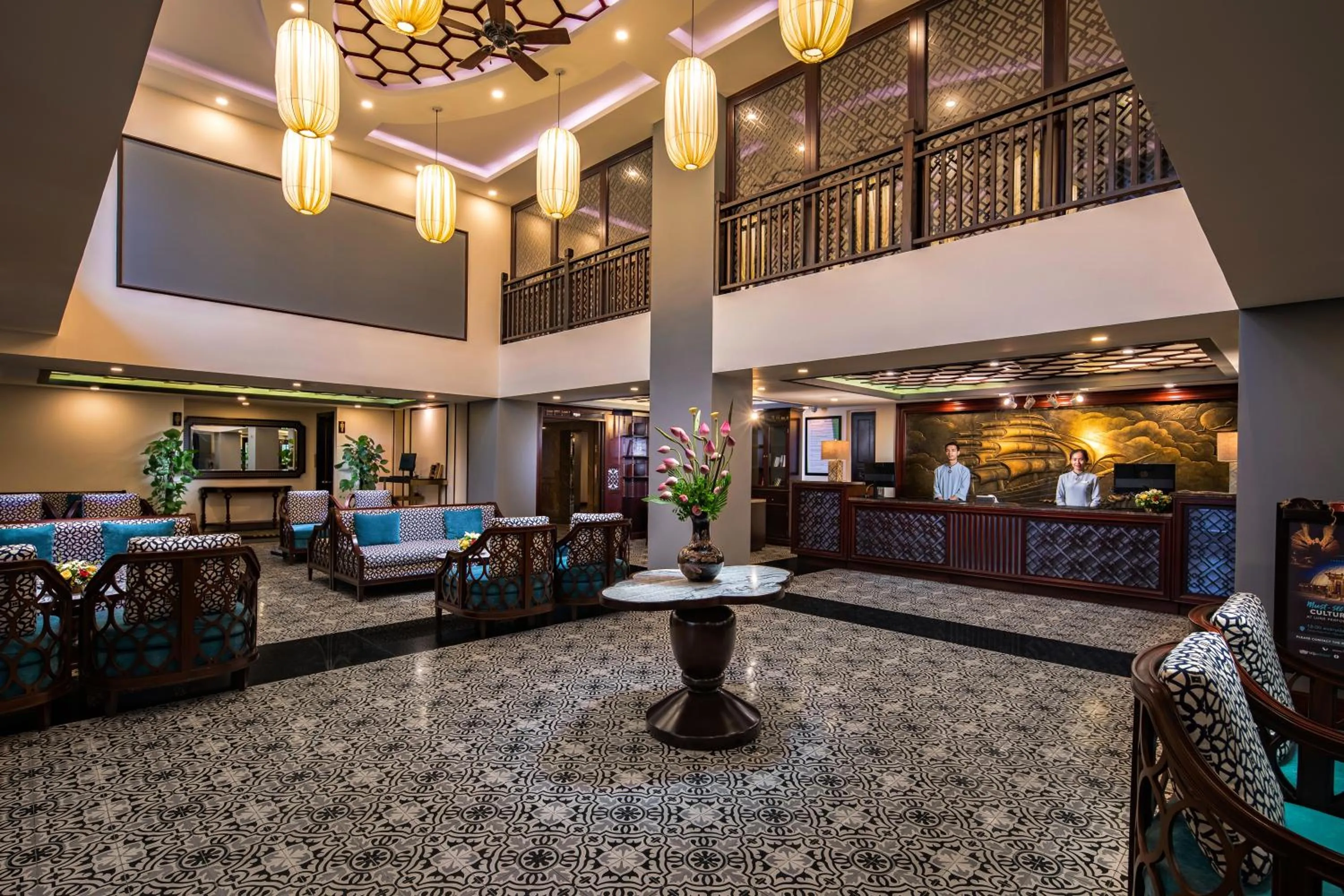 Lobby or reception in Silkotel Hoi An