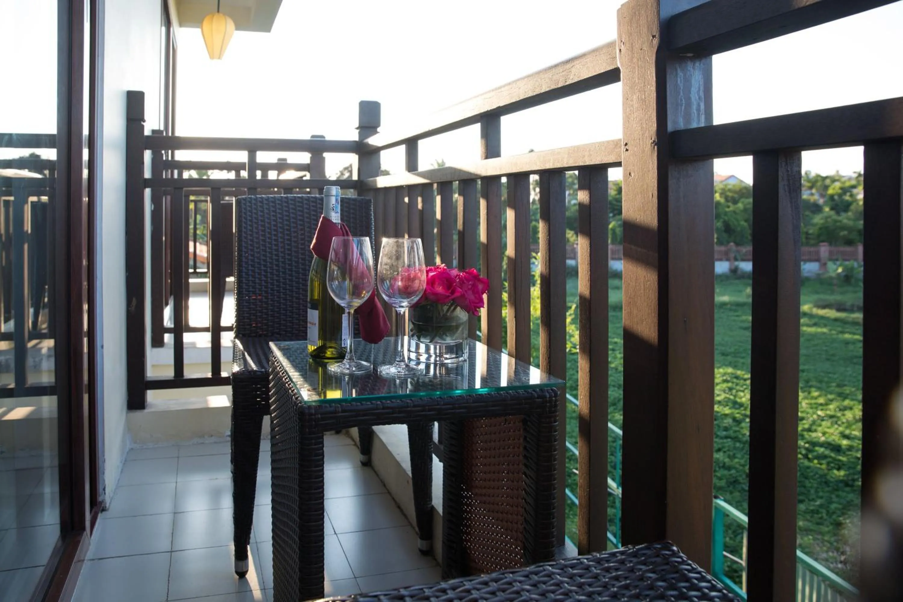 Balcony/Terrace in Silkotel Hoi An