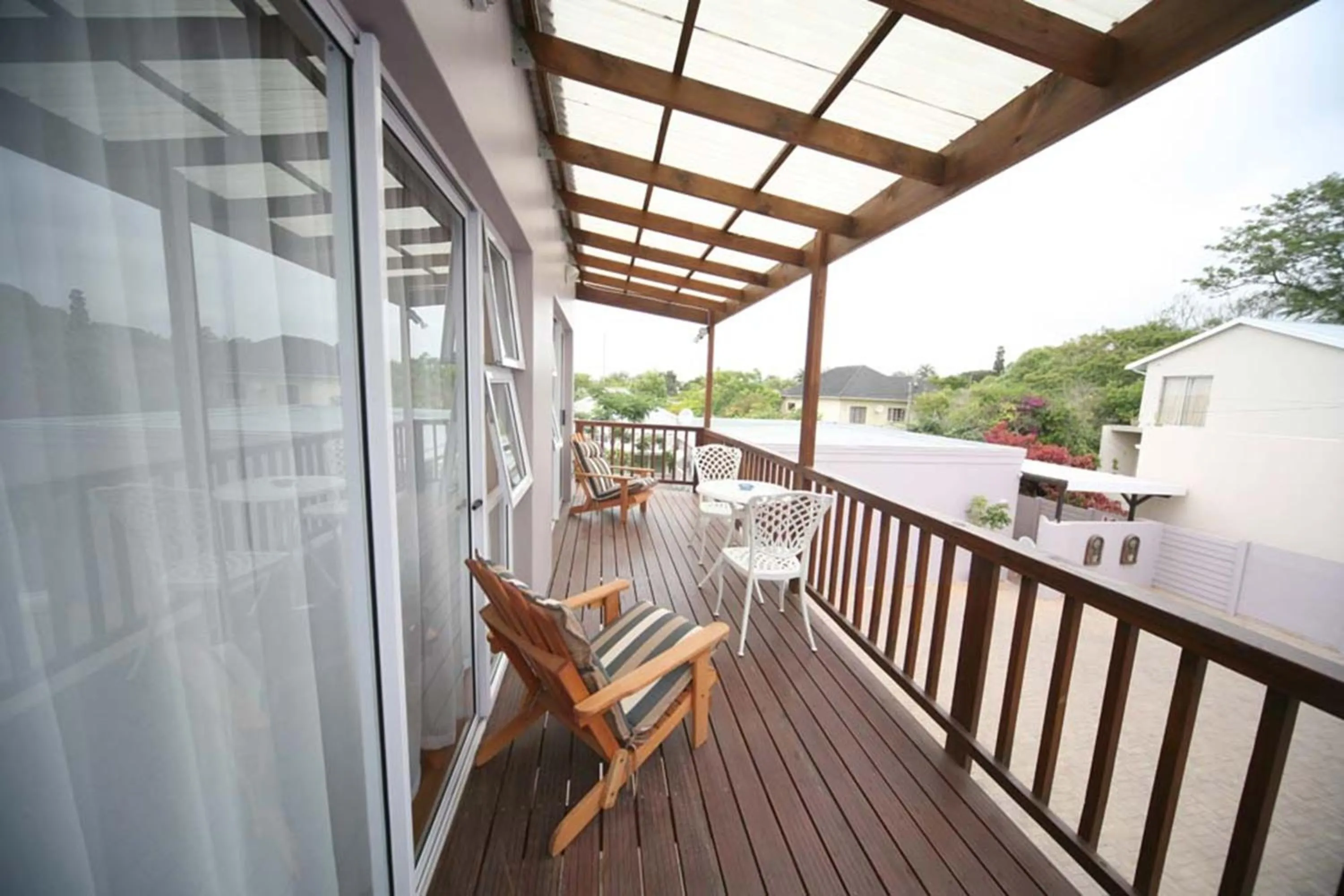 Balcony/Terrace in Nahoon Bed & Breakfast