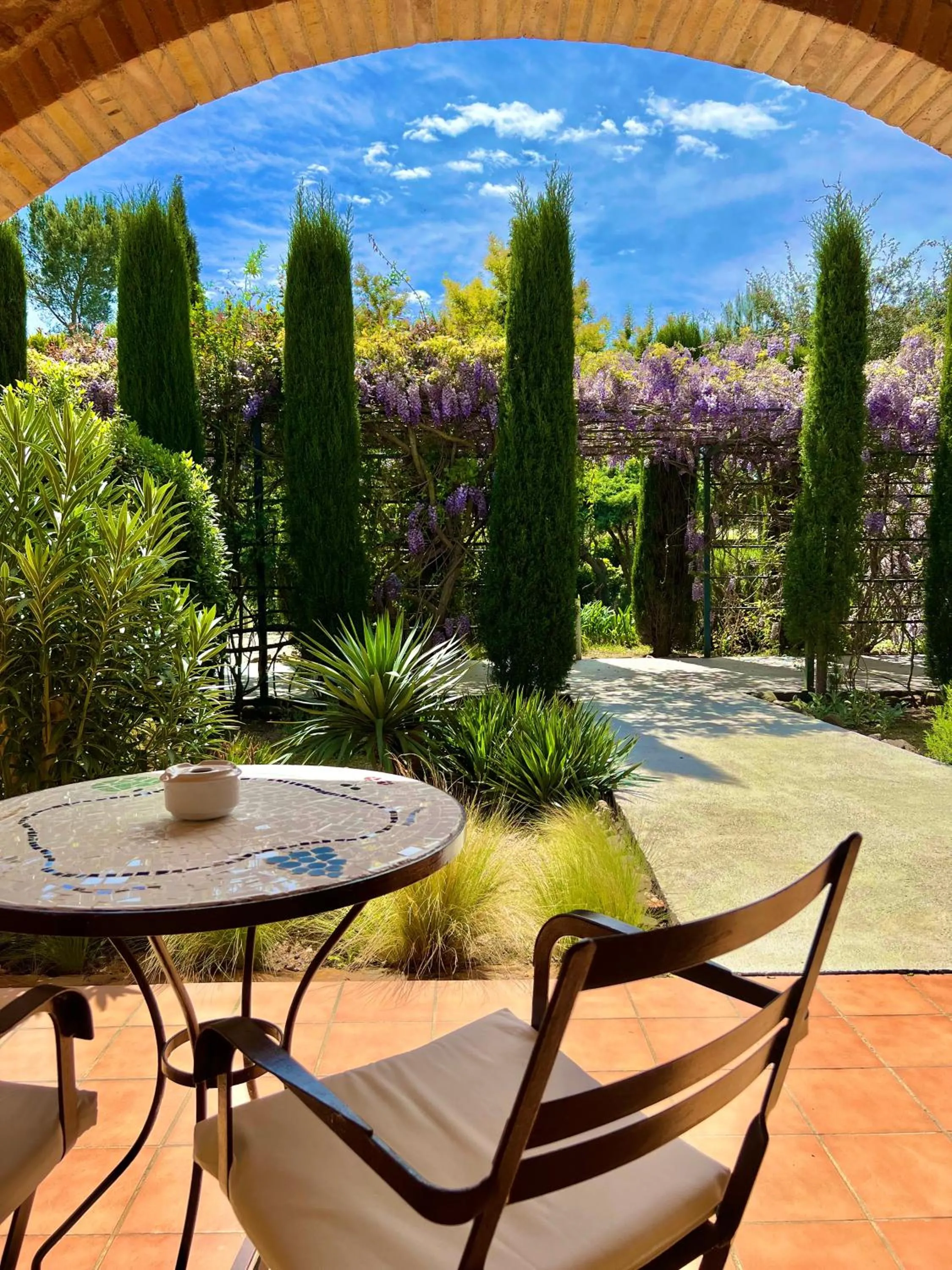 Patio in Hotel Aatu - Adults Only