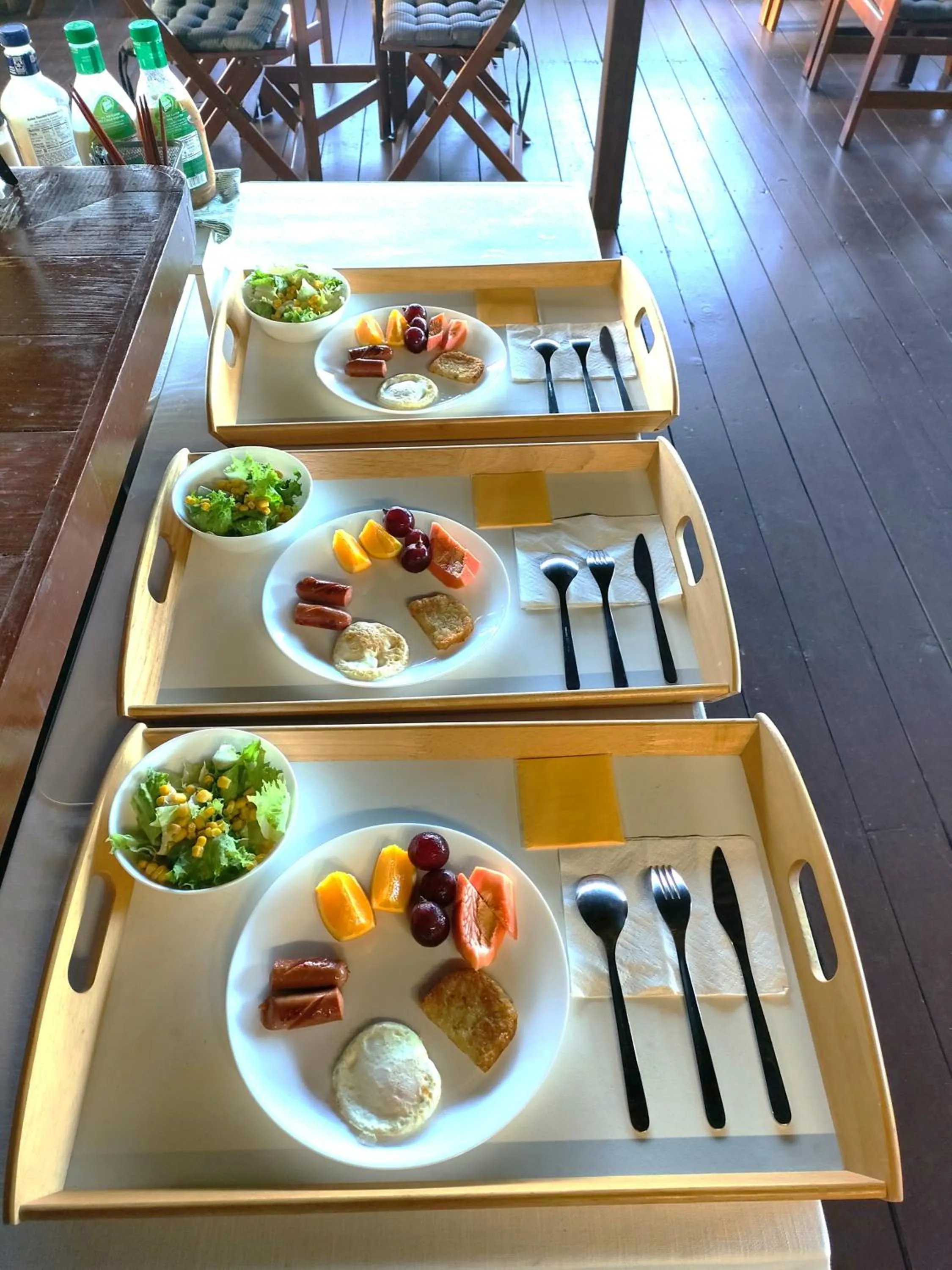 Breakfast in Garden Palace Downtown Koror