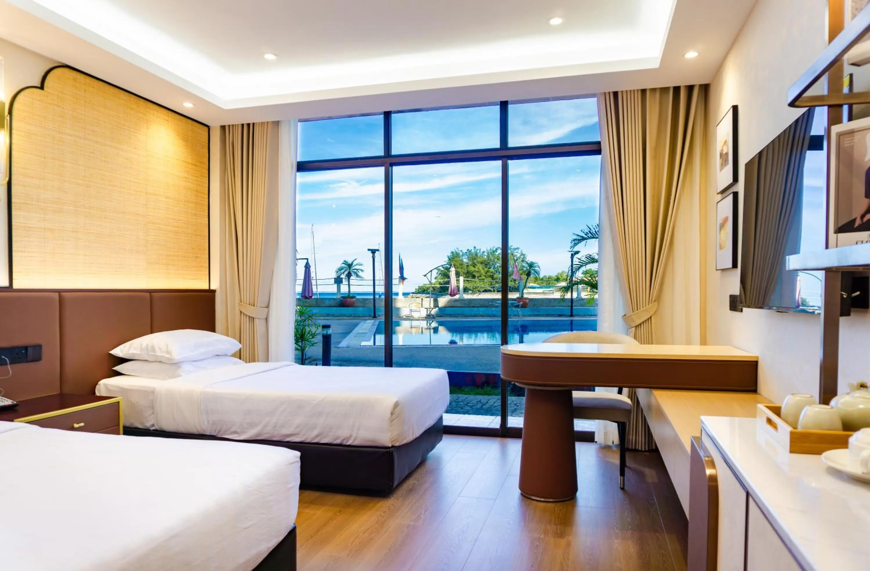 Bed in Kudat Golf & Marina Resort