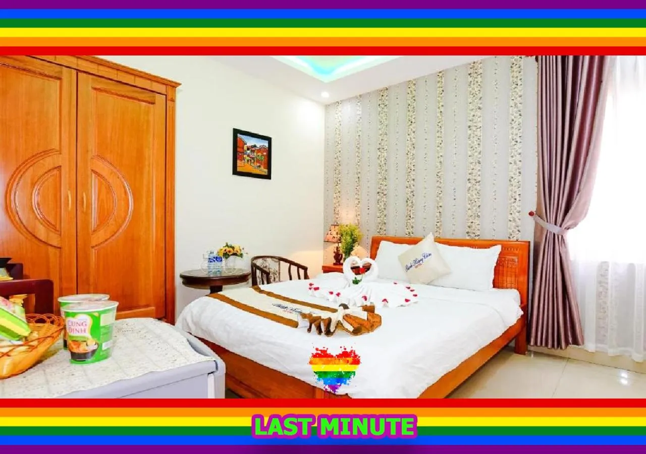 Bed in Thành Hoàng Châu Boutique Hotel