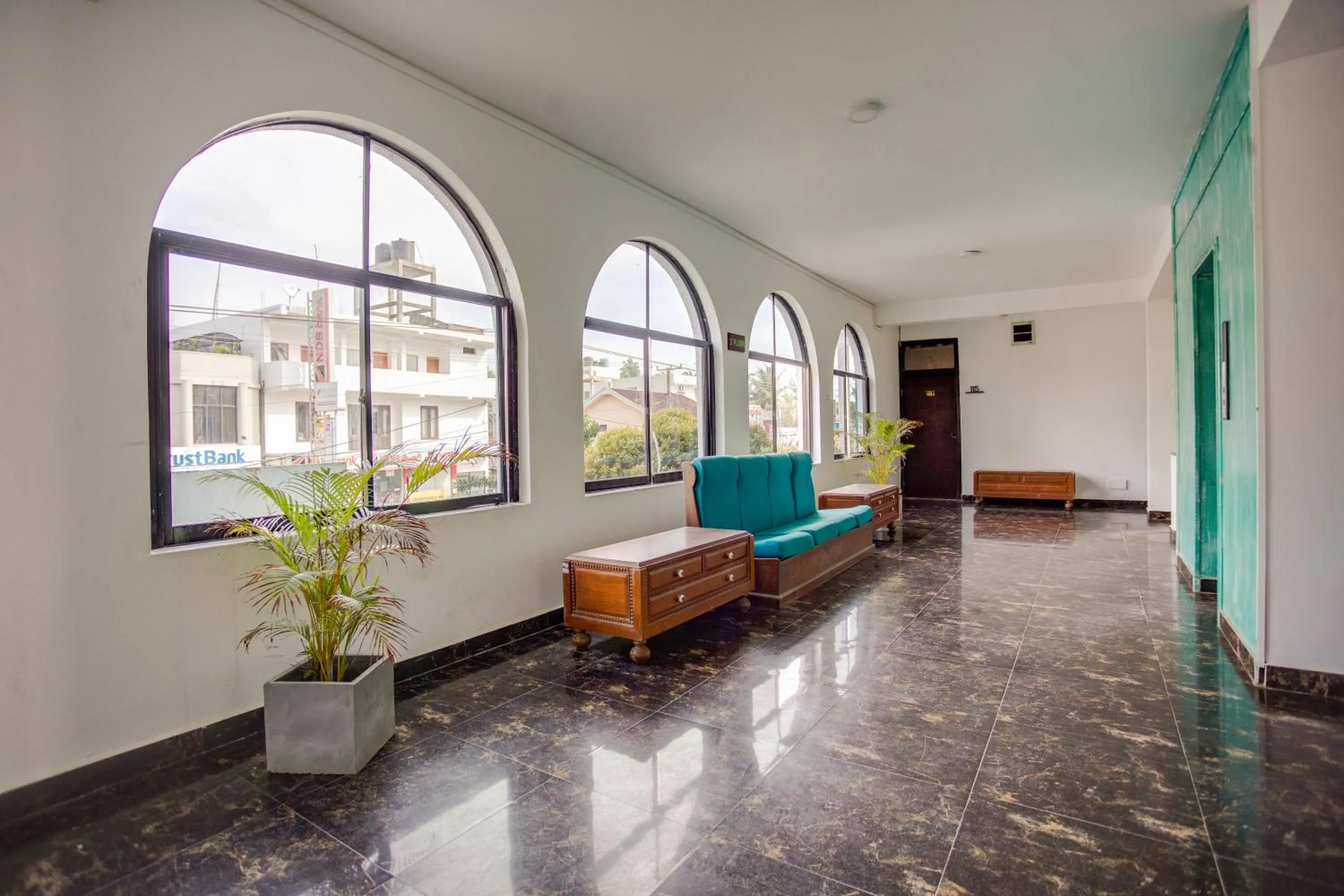 Seating area in Hikkaduwa Beach Hotel