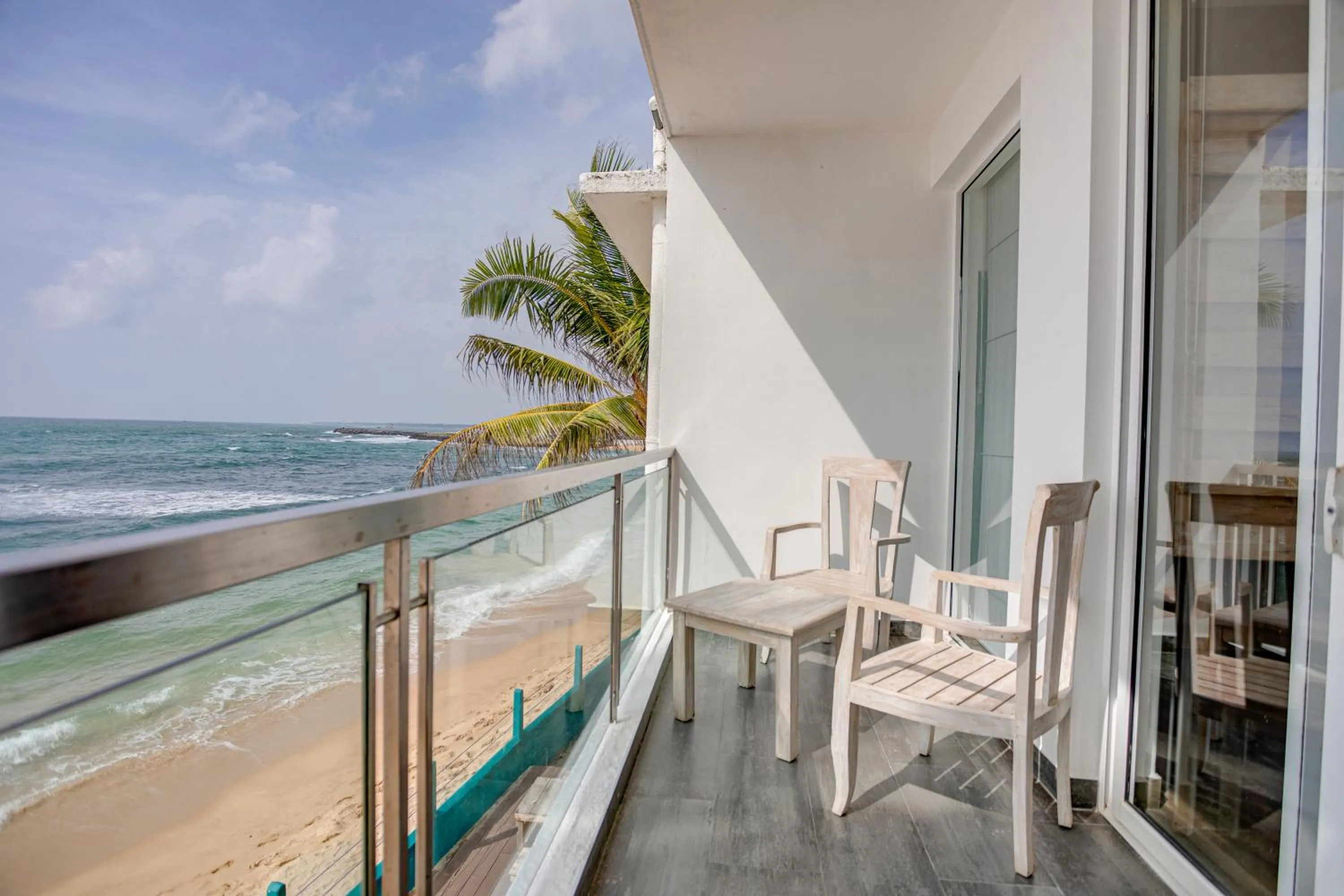 Balcony/Terrace in Hikkaduwa Beach Hotel