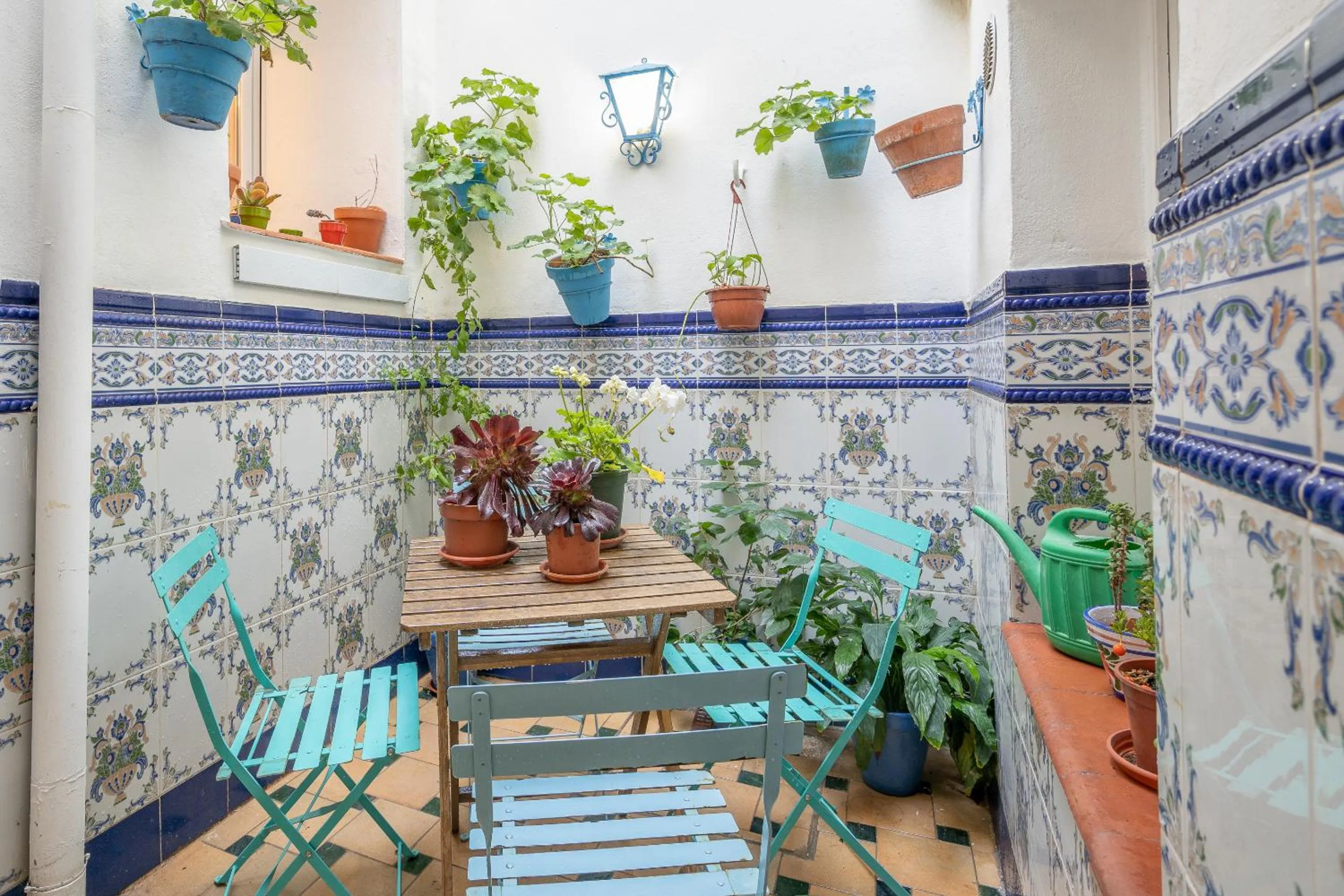 Patio in Las Brisas - Estepona Old Town