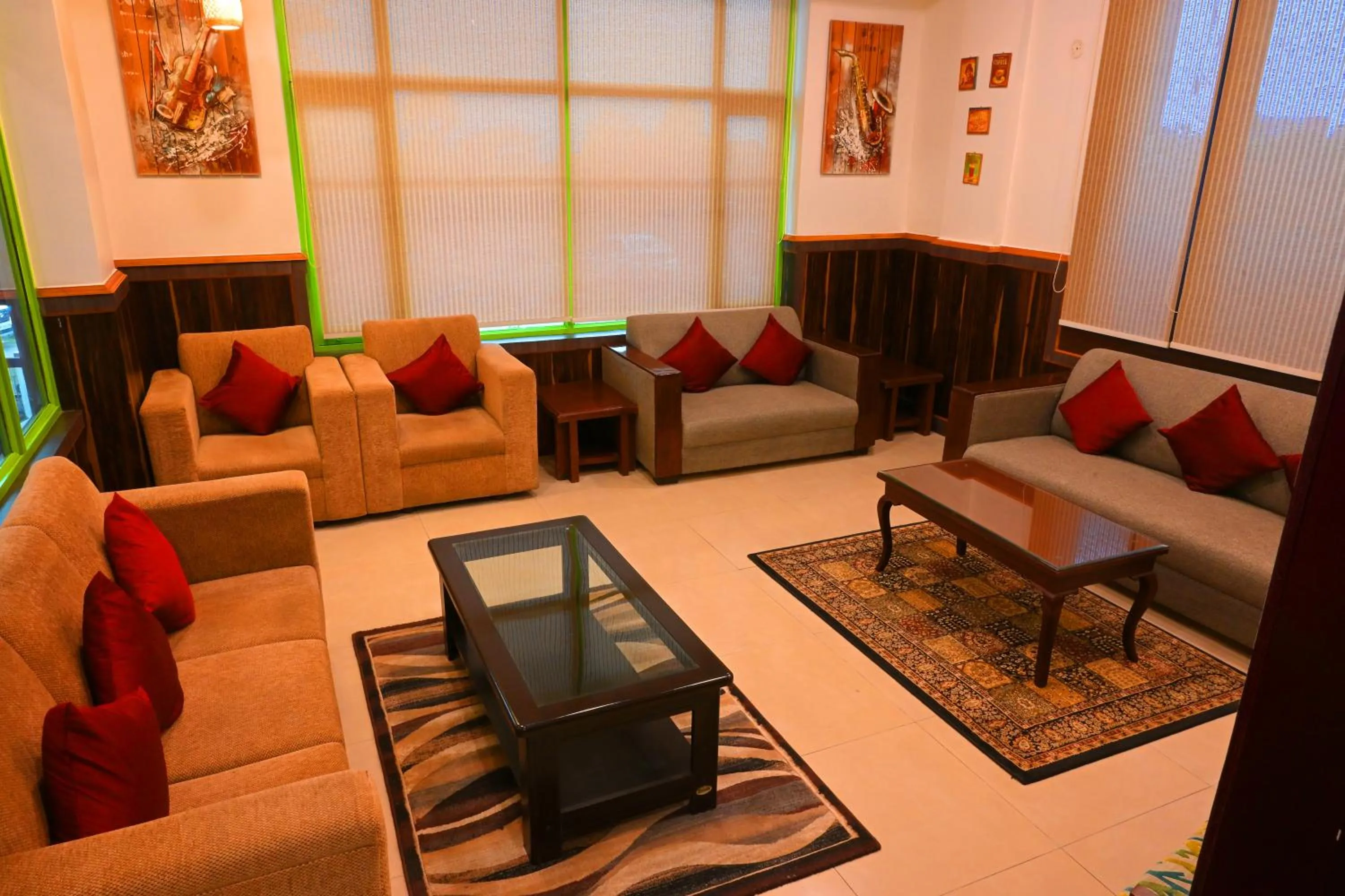 Lobby or reception in White Ridge Hotel