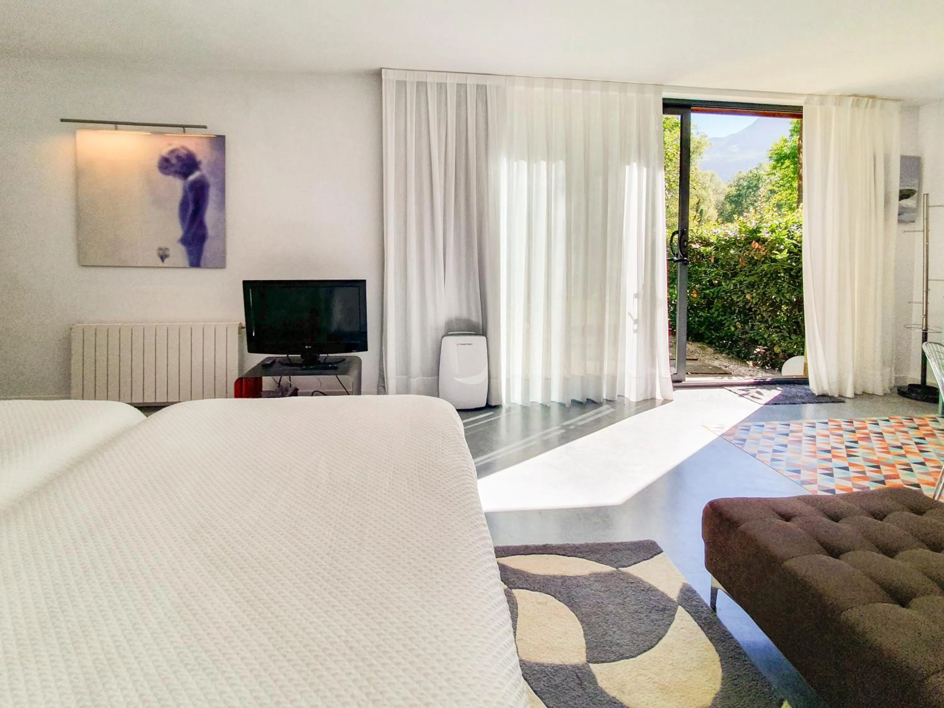 Garden view, Bed in La Posada