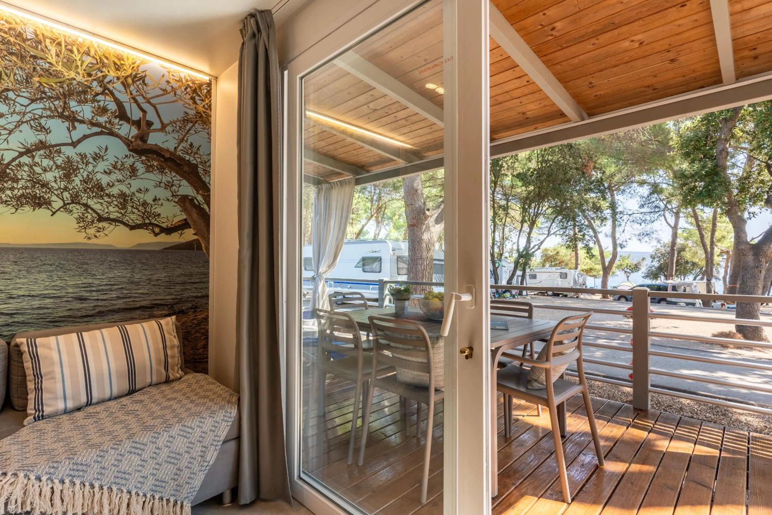 Balcony/Terrace in Mobile Homes Rapoća