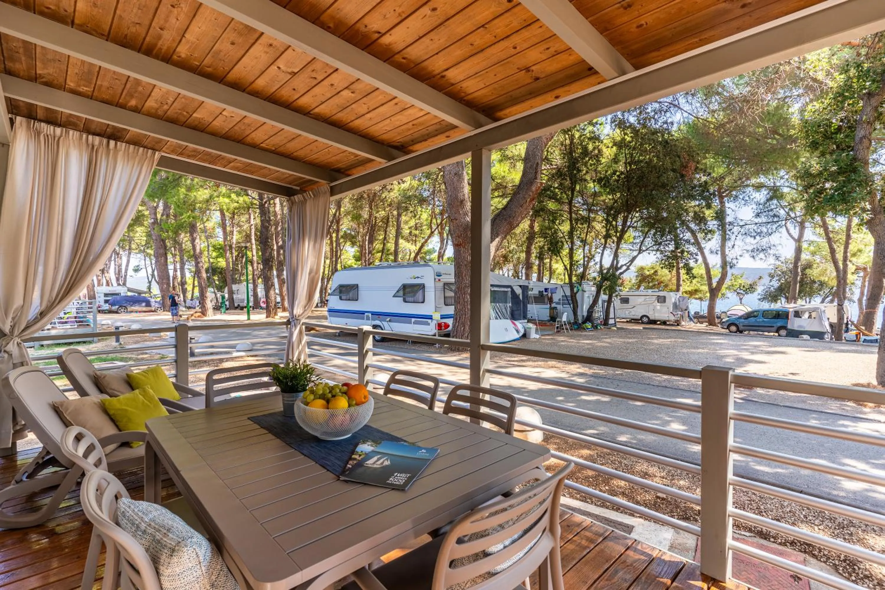 Balcony/Terrace in Mobile Homes Rapoća