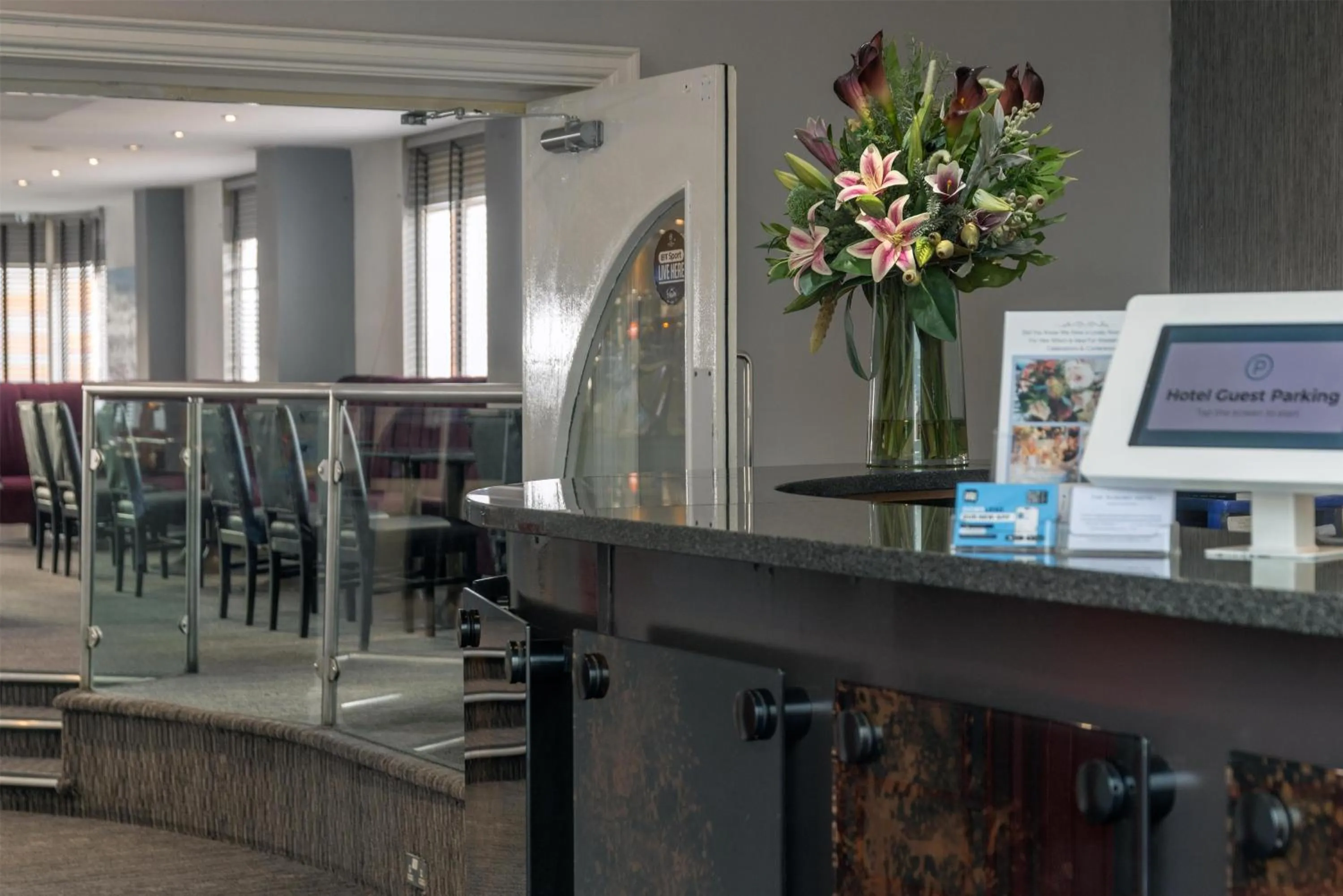 Lobby or reception in Best Western The Plough Hotel