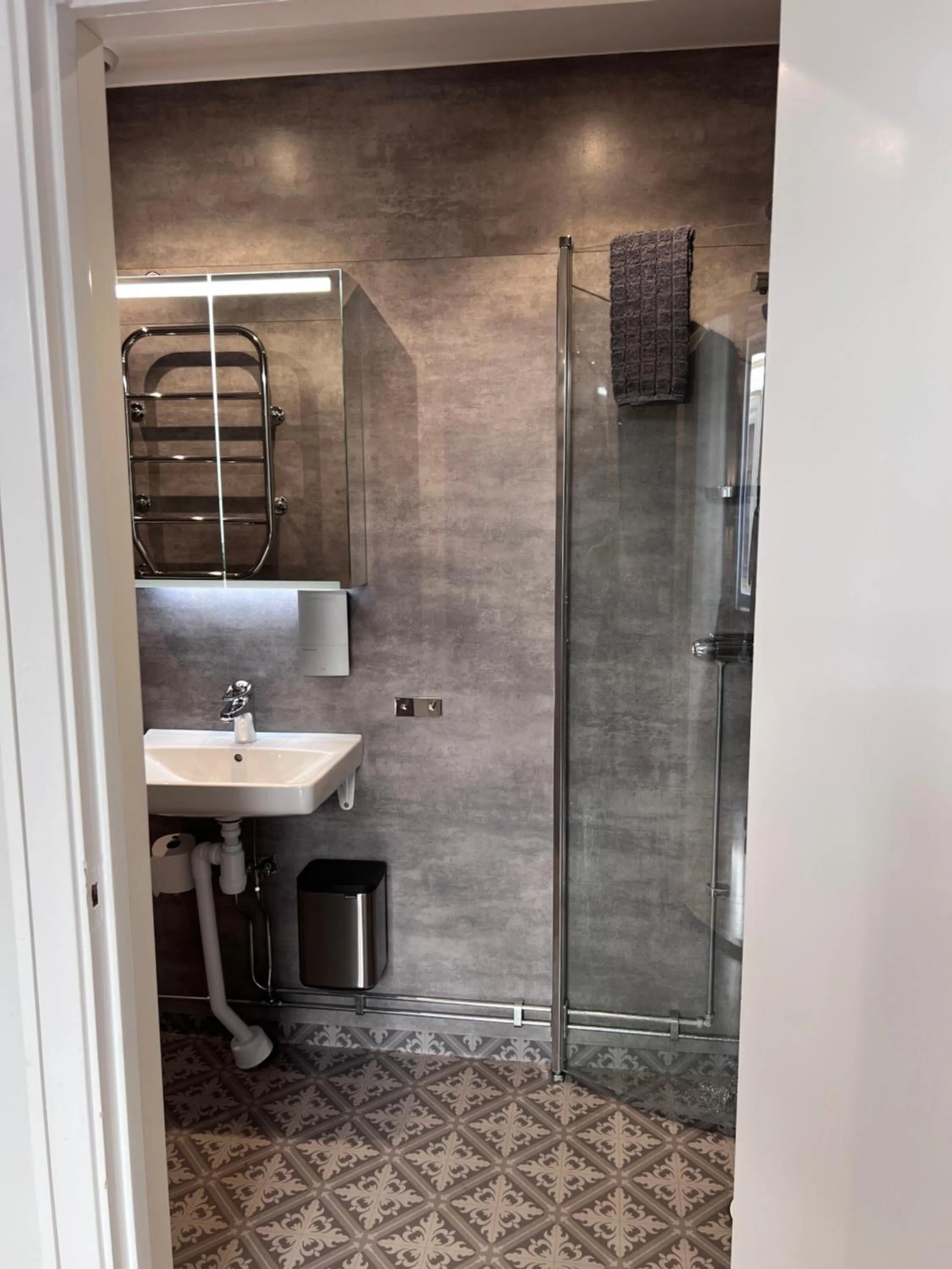 Shower in Hotel Park Allé