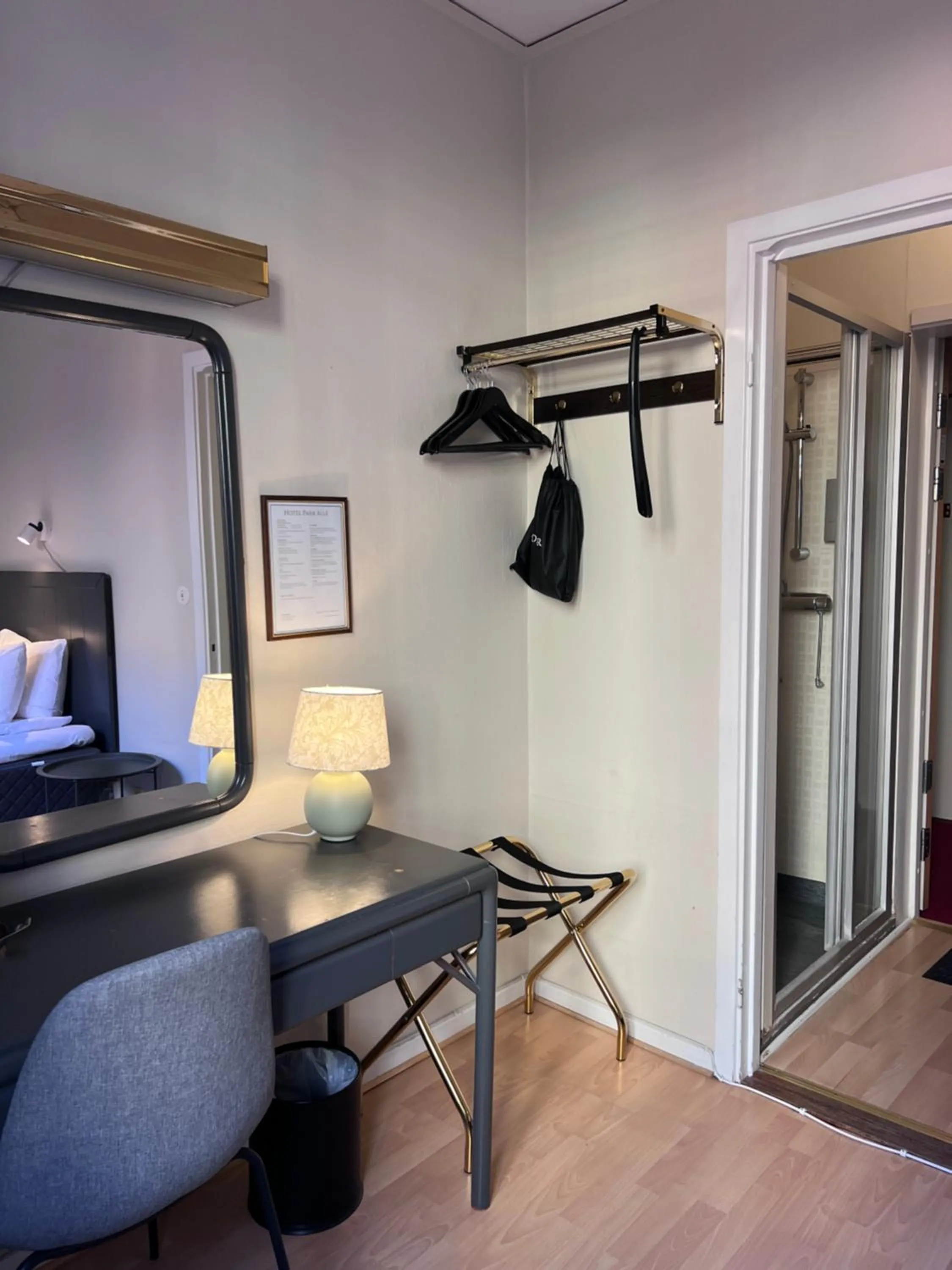 Shower in Hotel Park Allé