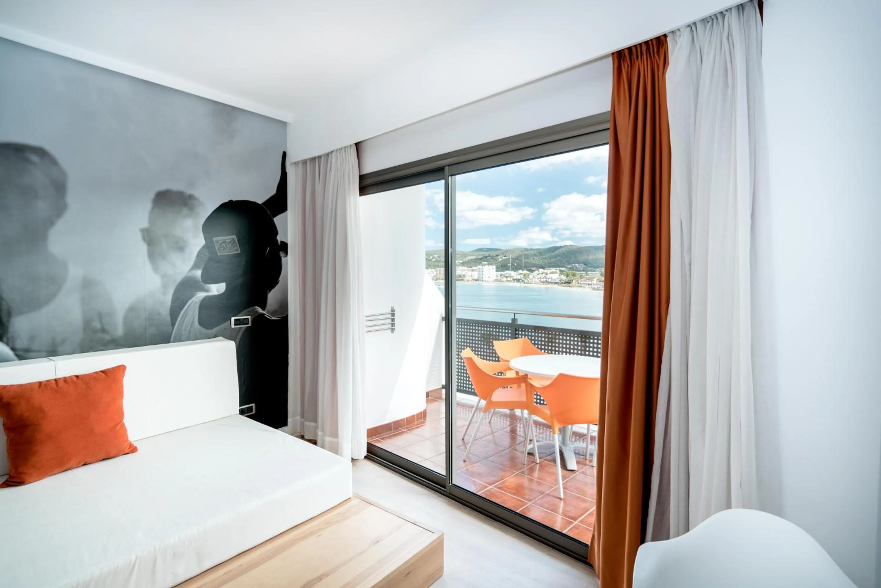 Balcony/Terrace, Bed in THB Ocean Beach - Adults Only