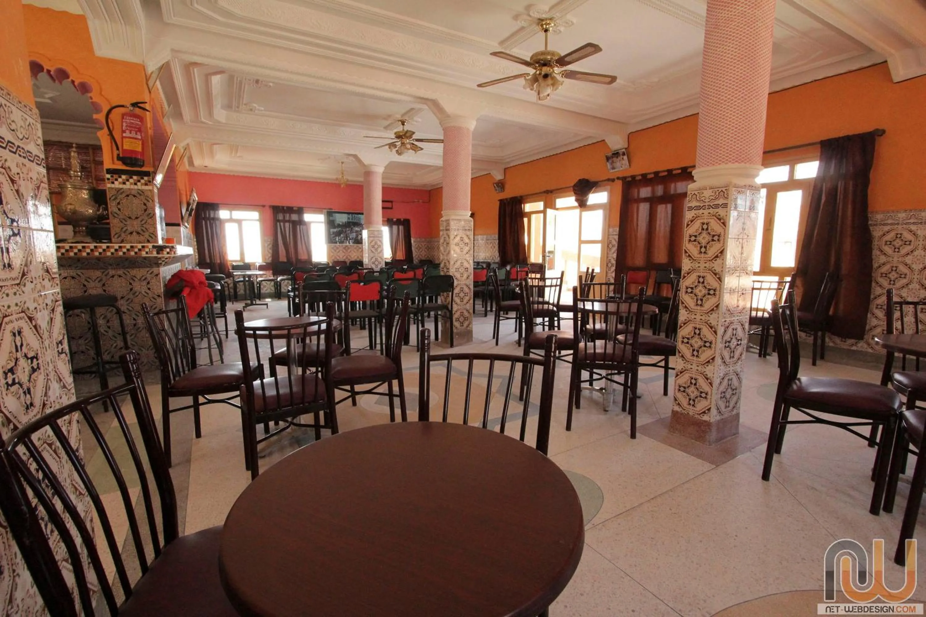 Lounge or bar in Hôtel Amgoune