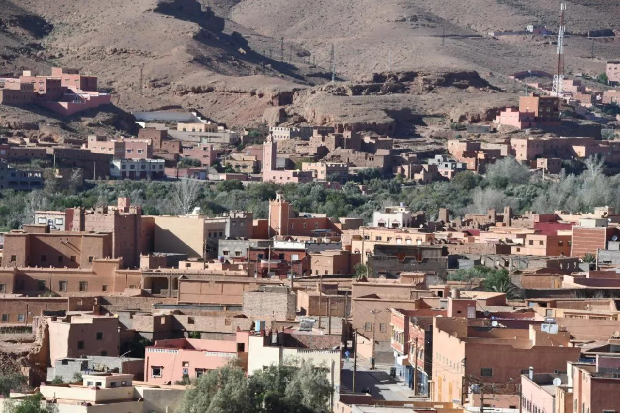 Mountain view in Hôtel Amgoune