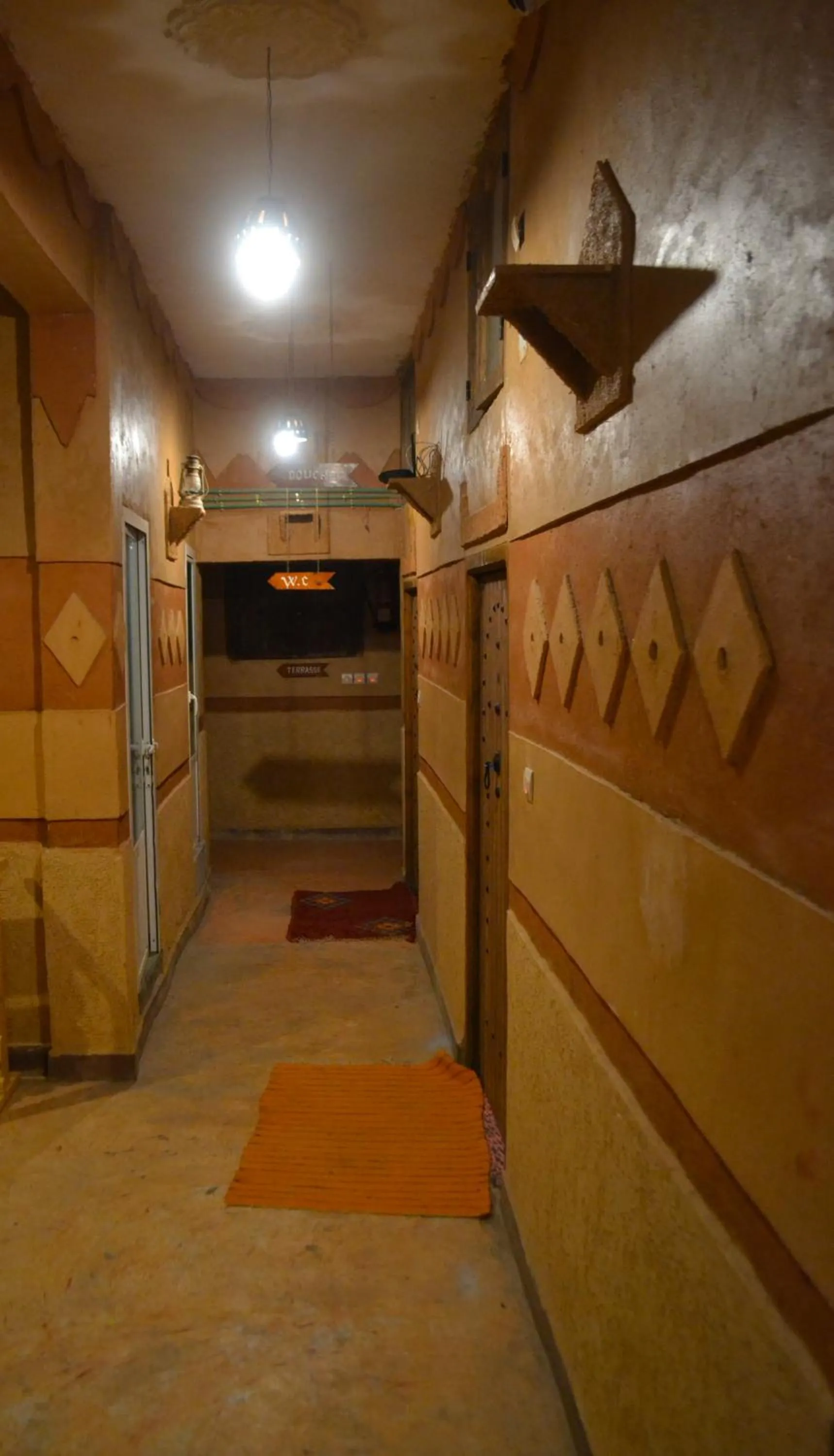 Decorative detail in Hôtel Amgoune