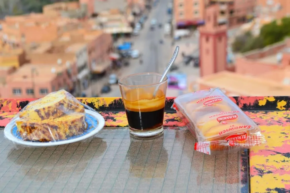 Bird's eye view in Hôtel Amgoune