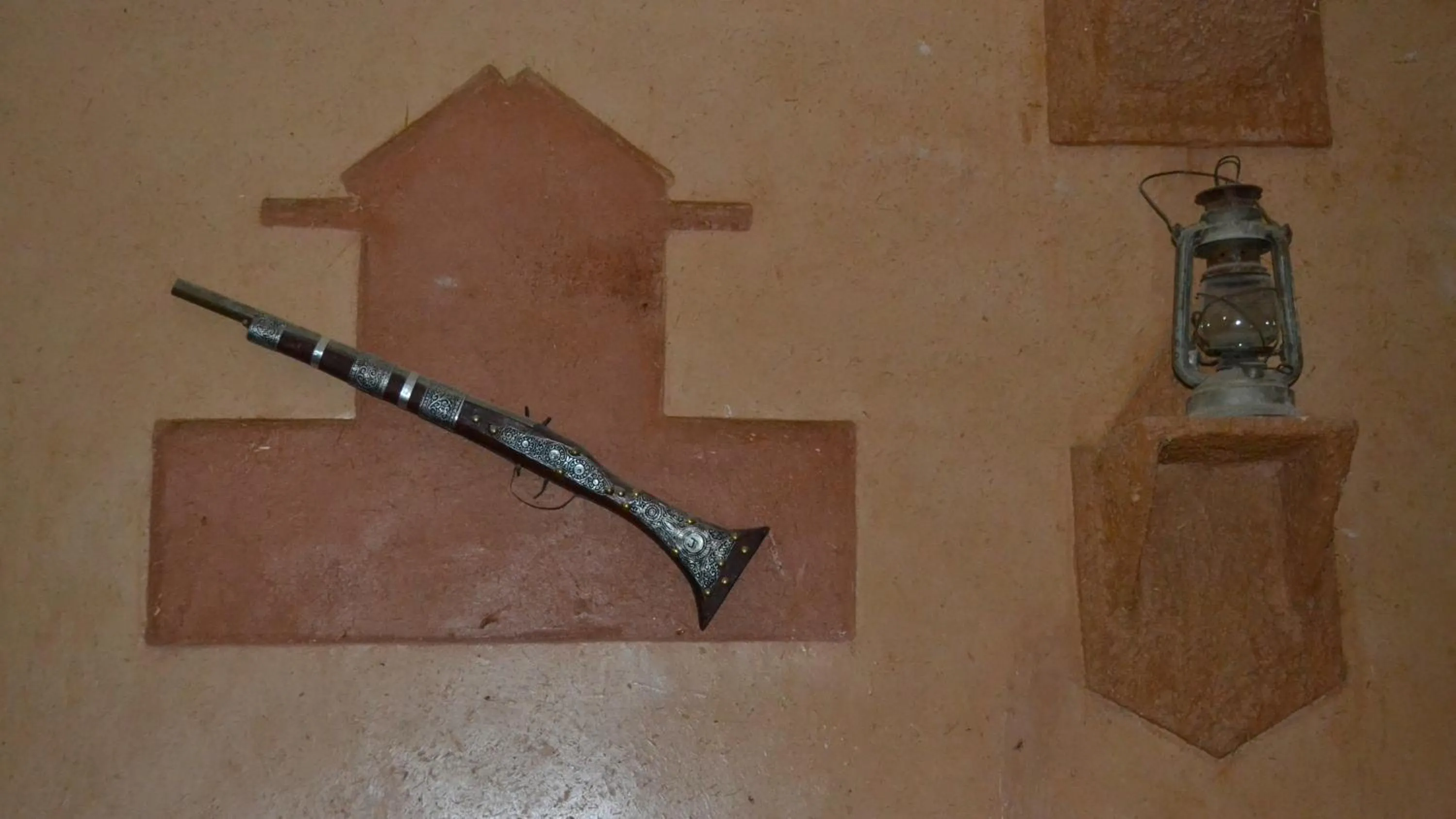 Decorative detail in Hôtel Amgoune