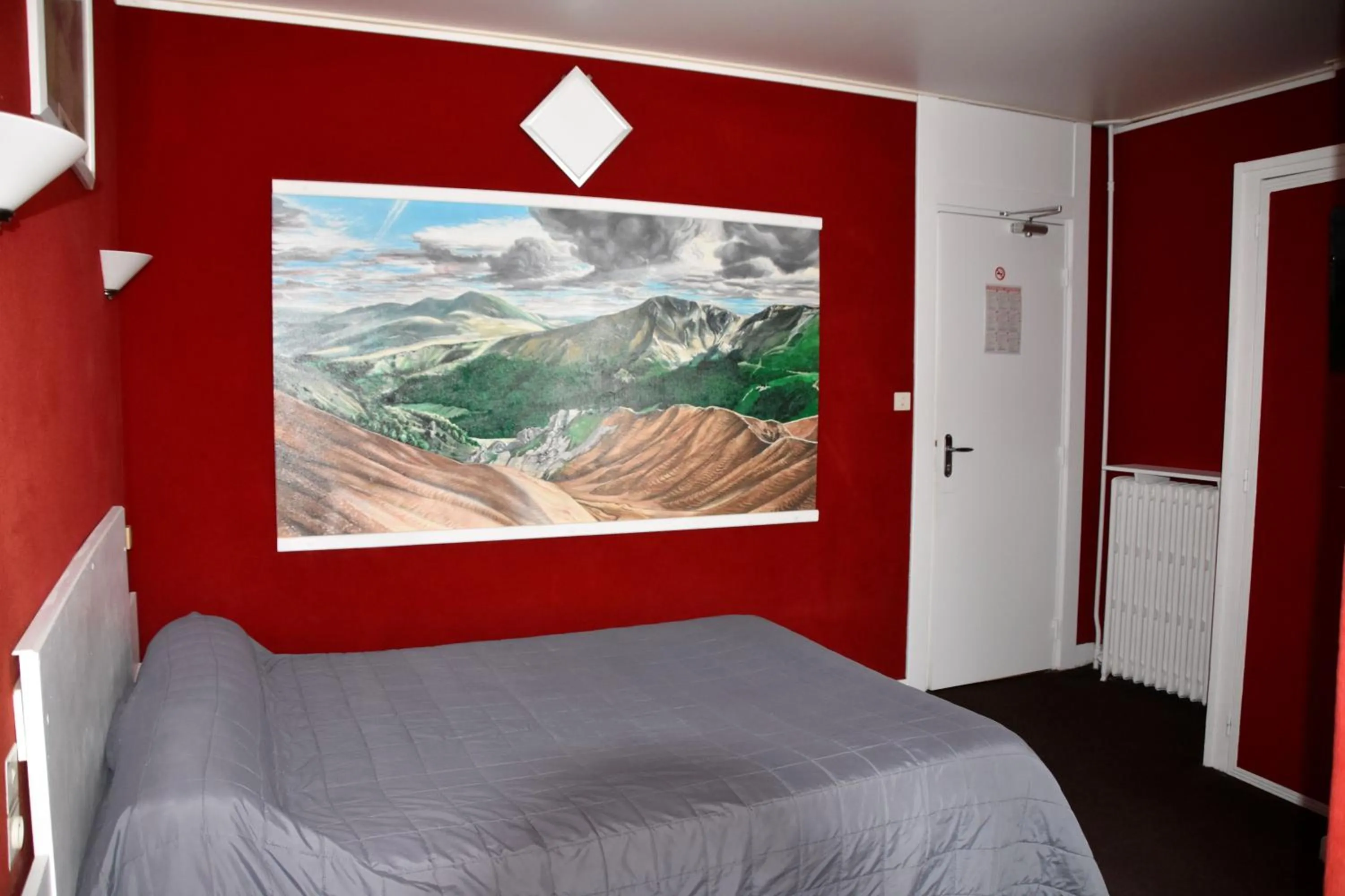 Bedroom, Bed in Hôtel Le Rider