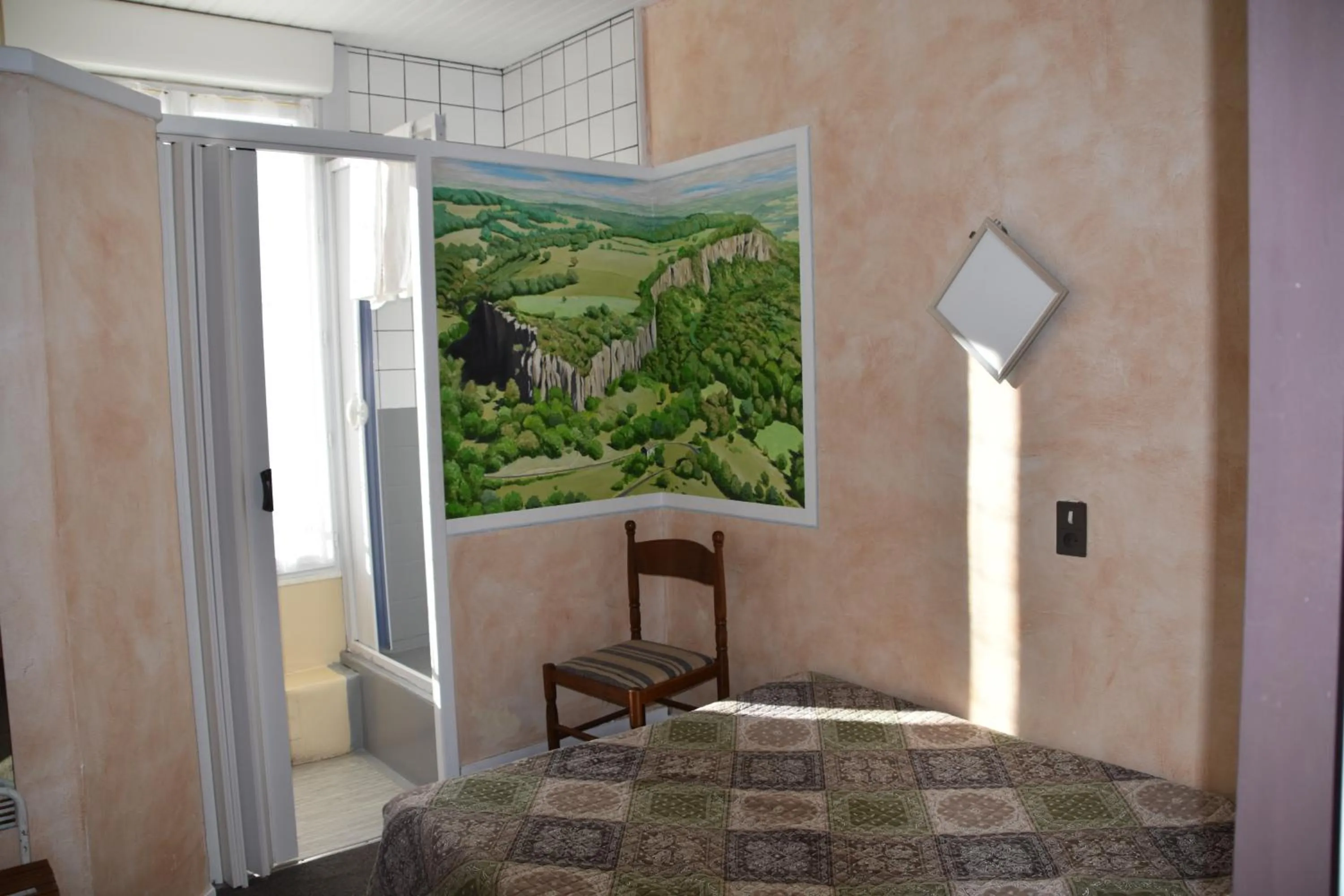 Bedroom, Bed in Hôtel Le Rider