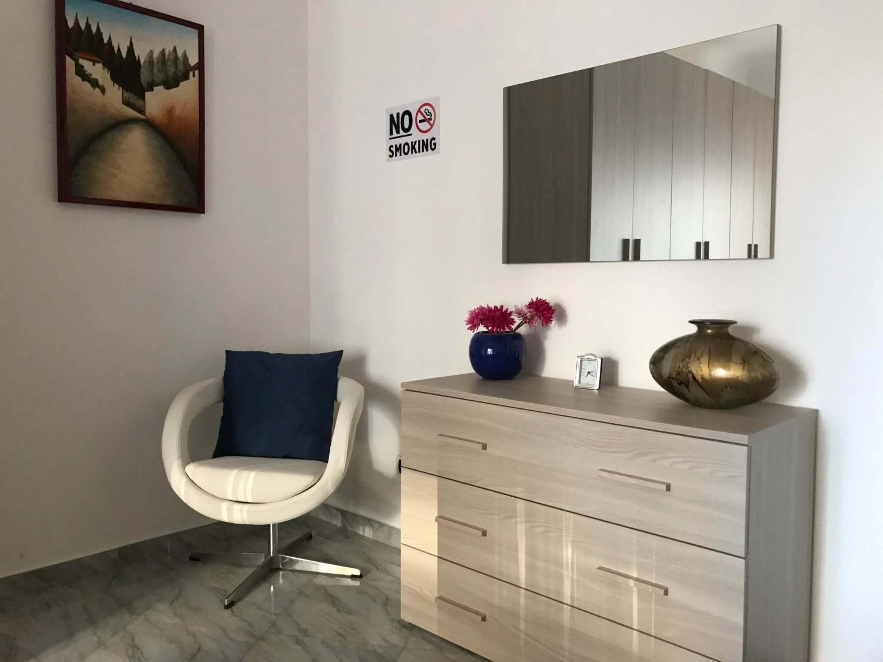 Bedroom in Supera Napoli Apartment